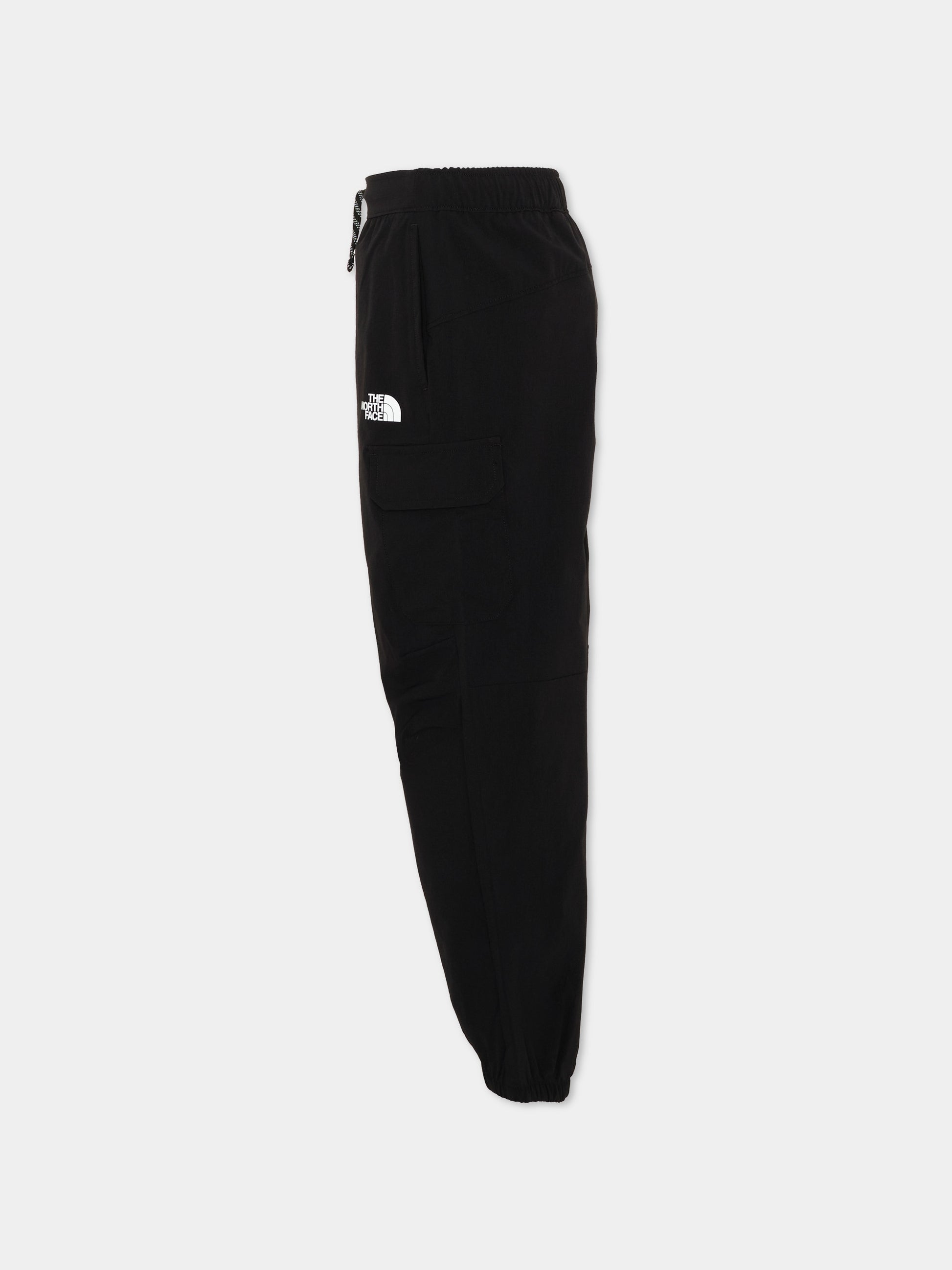 Pantaloni sportivi neri per bambino con logo,The North Face Kids,NF0A8F8QJK31