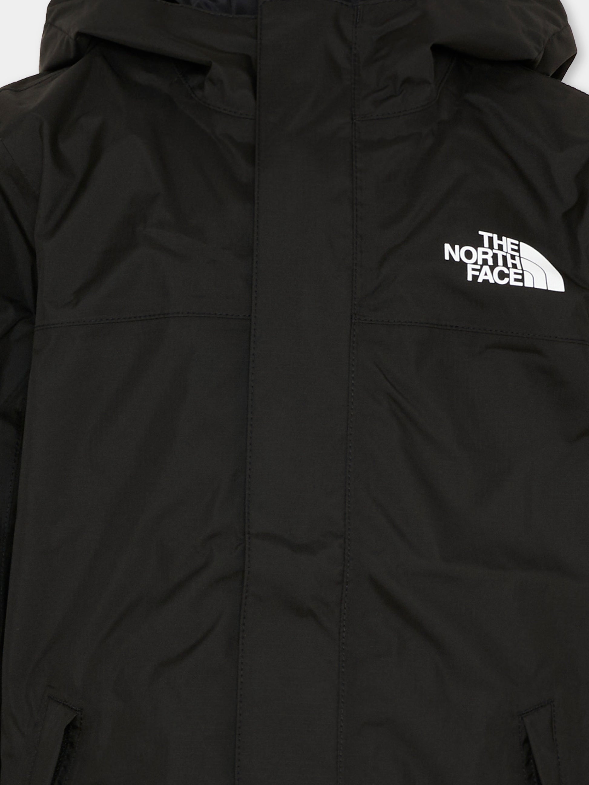 Giubbotto nero per bambini con logo,The North Face Kids,NF0A8A48KX71
