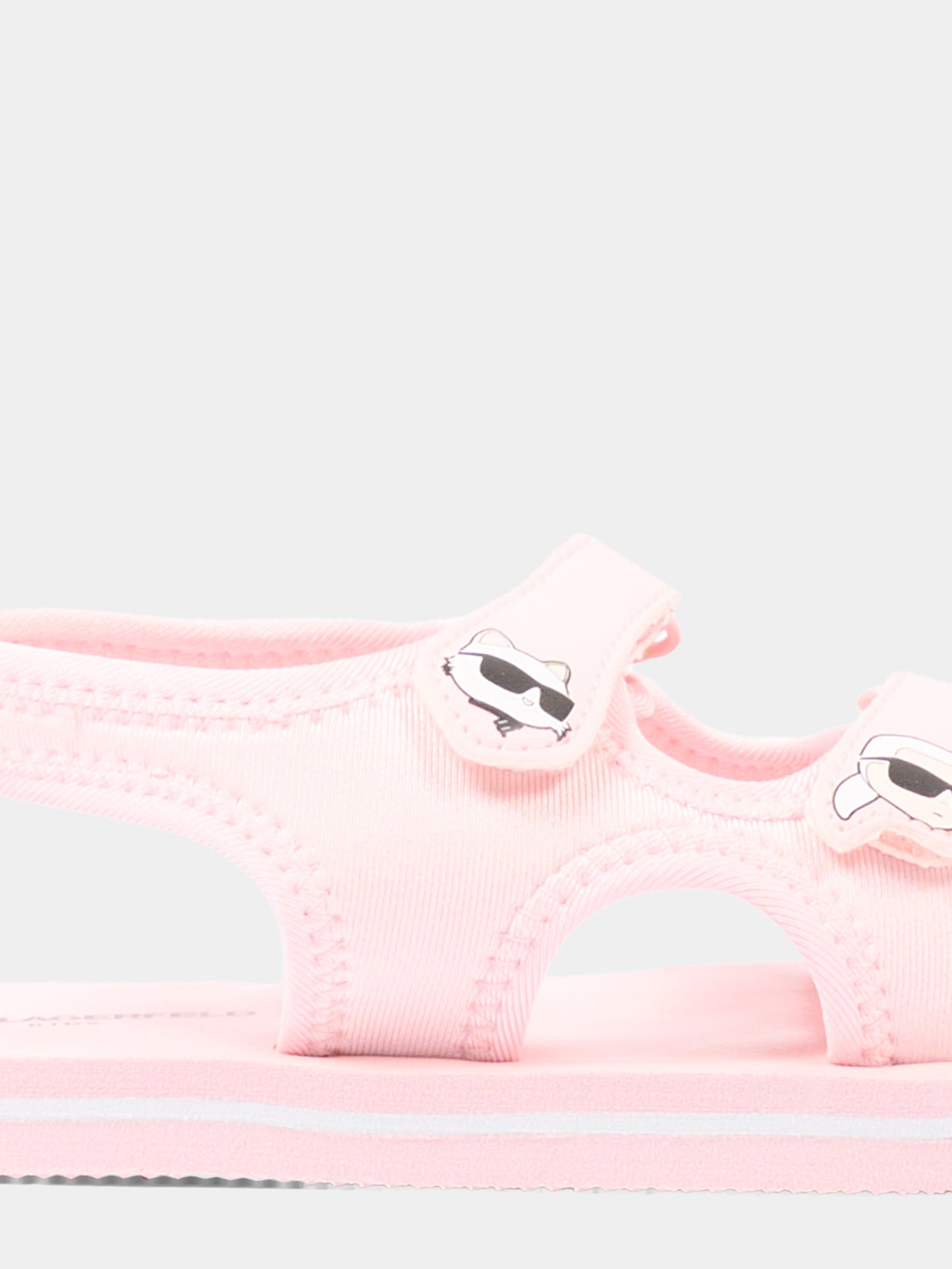 Sandali rosa per bambina con Ikonik Karl,Karl Lagerfeld Kids,Z31183 46F