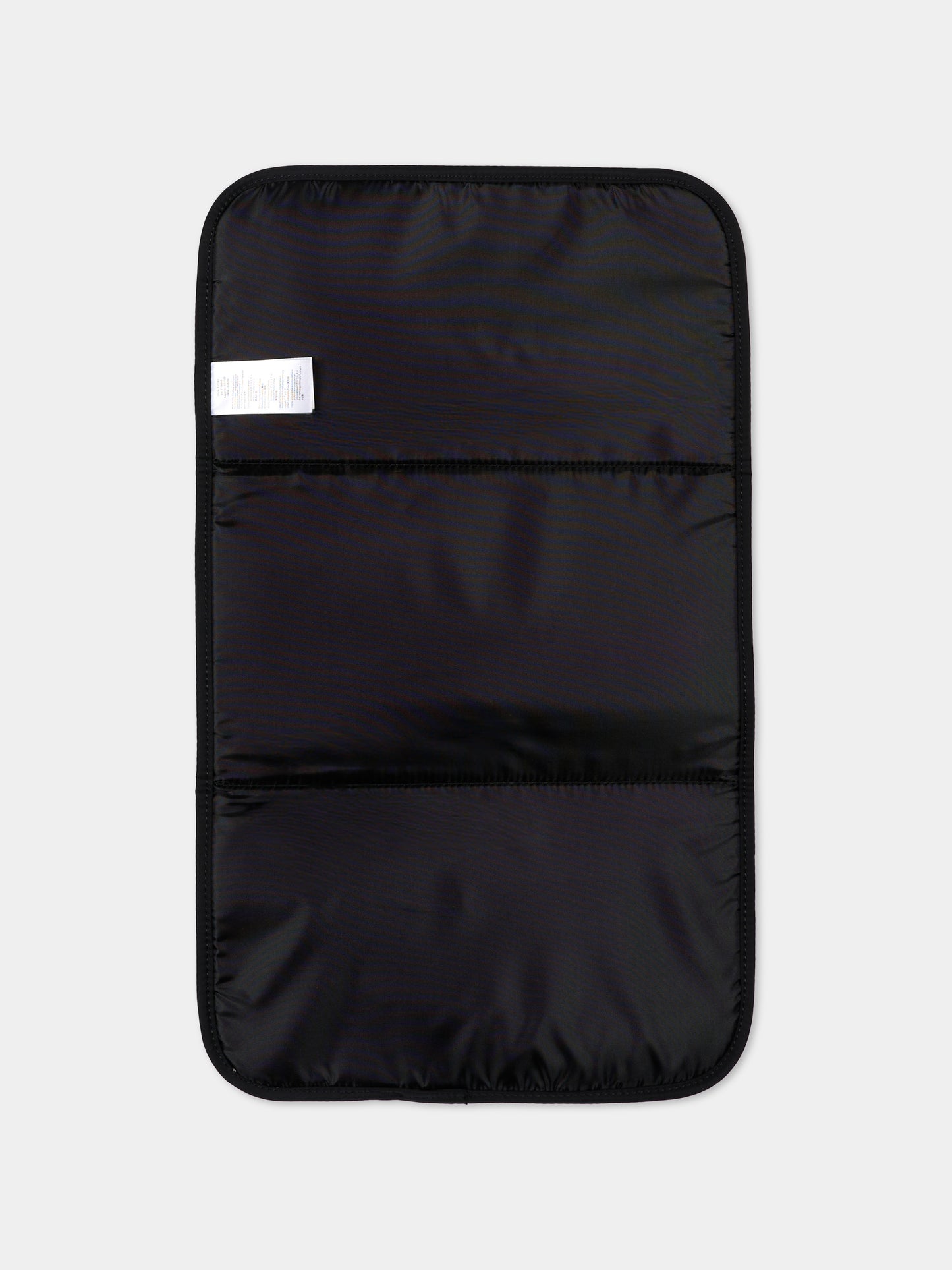 Borsa mamma nera per neonati con logo,Karl Lagerfeld Kids,Z31193 09B