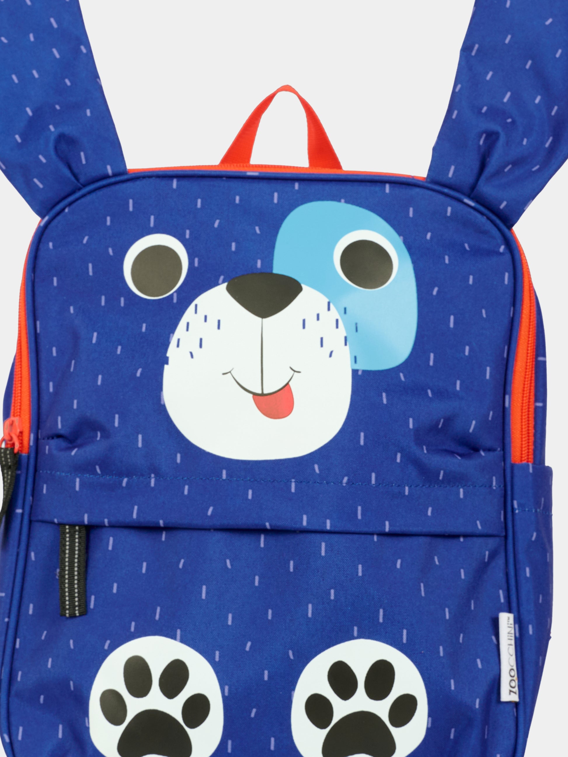 Zaino blu per neonato con cane,Zoocchini,ZO ZOO28103