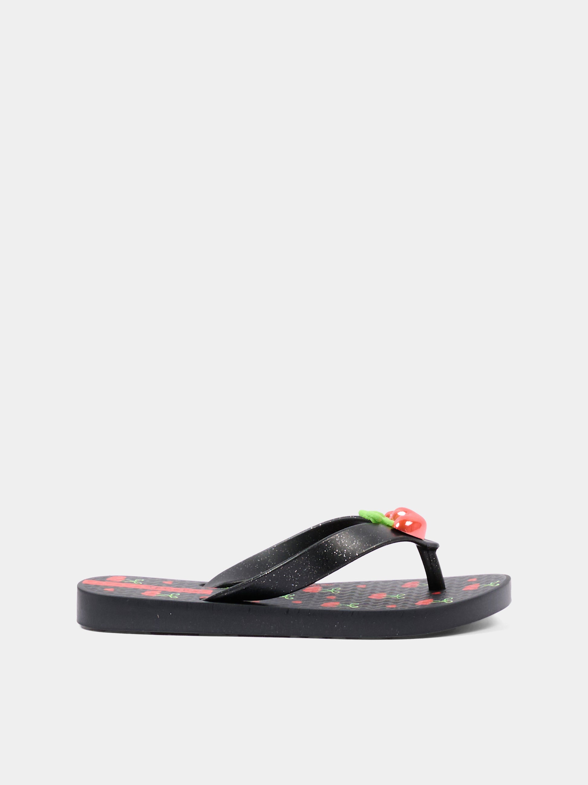 Infradito nere Belle II Kids per bambina,Ipanema,27395 BP984 K1 GR