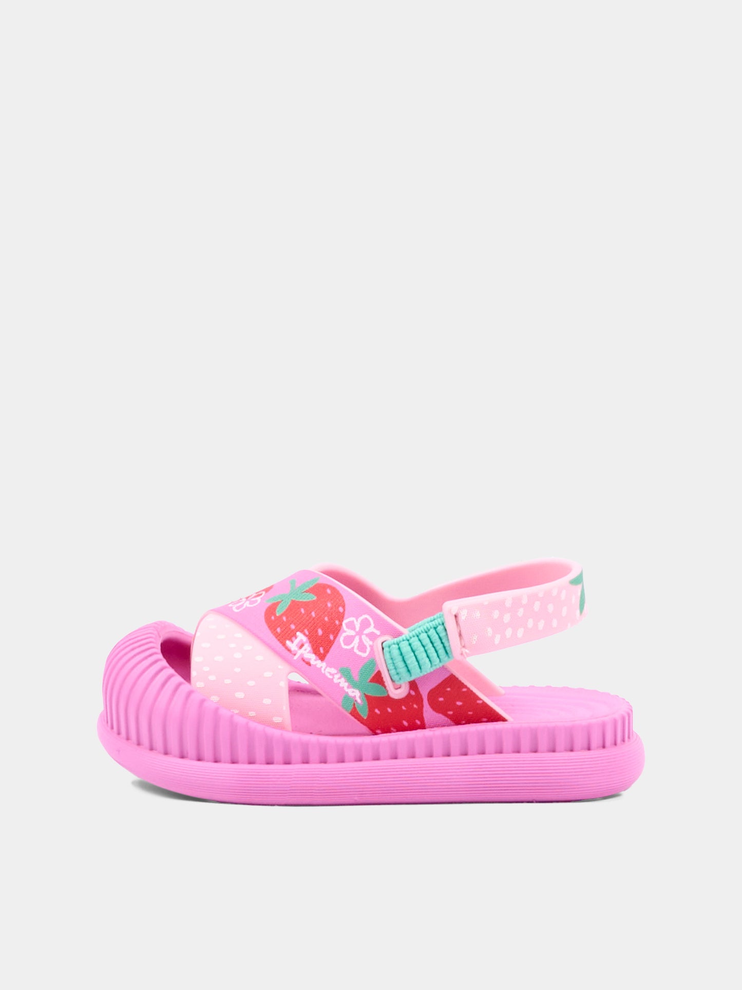 Sandali fucsia per bambina con fragole,Ipanema,83804 BN247 K22 GR