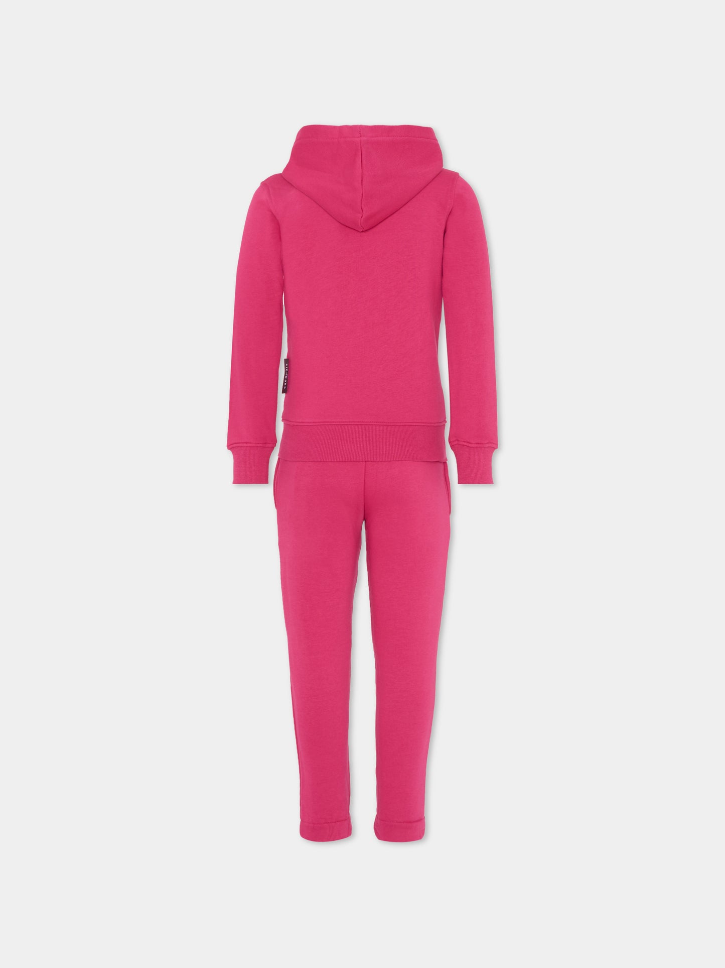Completo fucsia per bambina con logo,Richmond,RGA25001CF VIVACIOUS