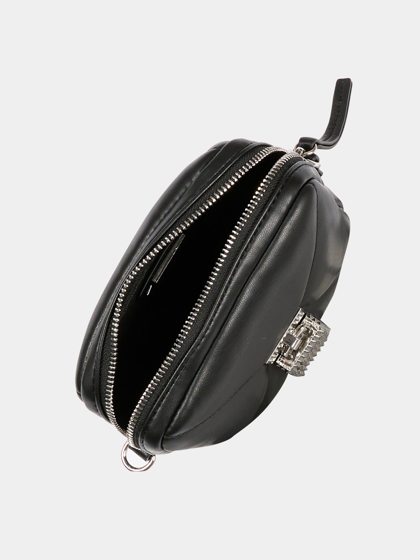 Borsa nera per bambina con lucchetto,Richmond,RGA25022BO BLACK