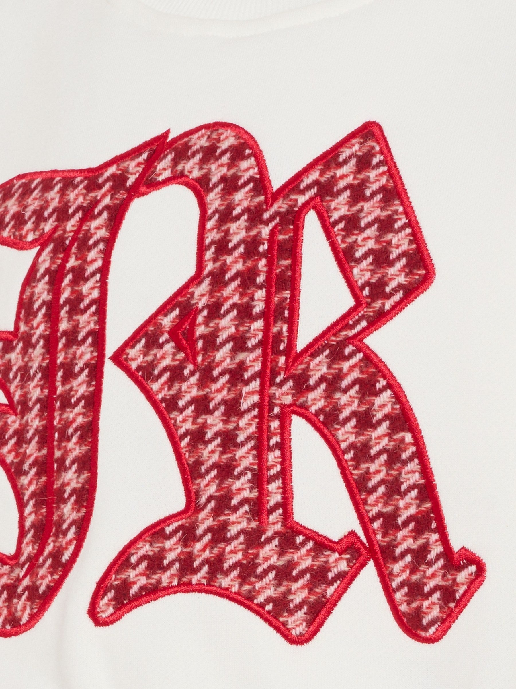 Felpa bianca per bambino con logo,Richmond,RGA25075FE WHITE