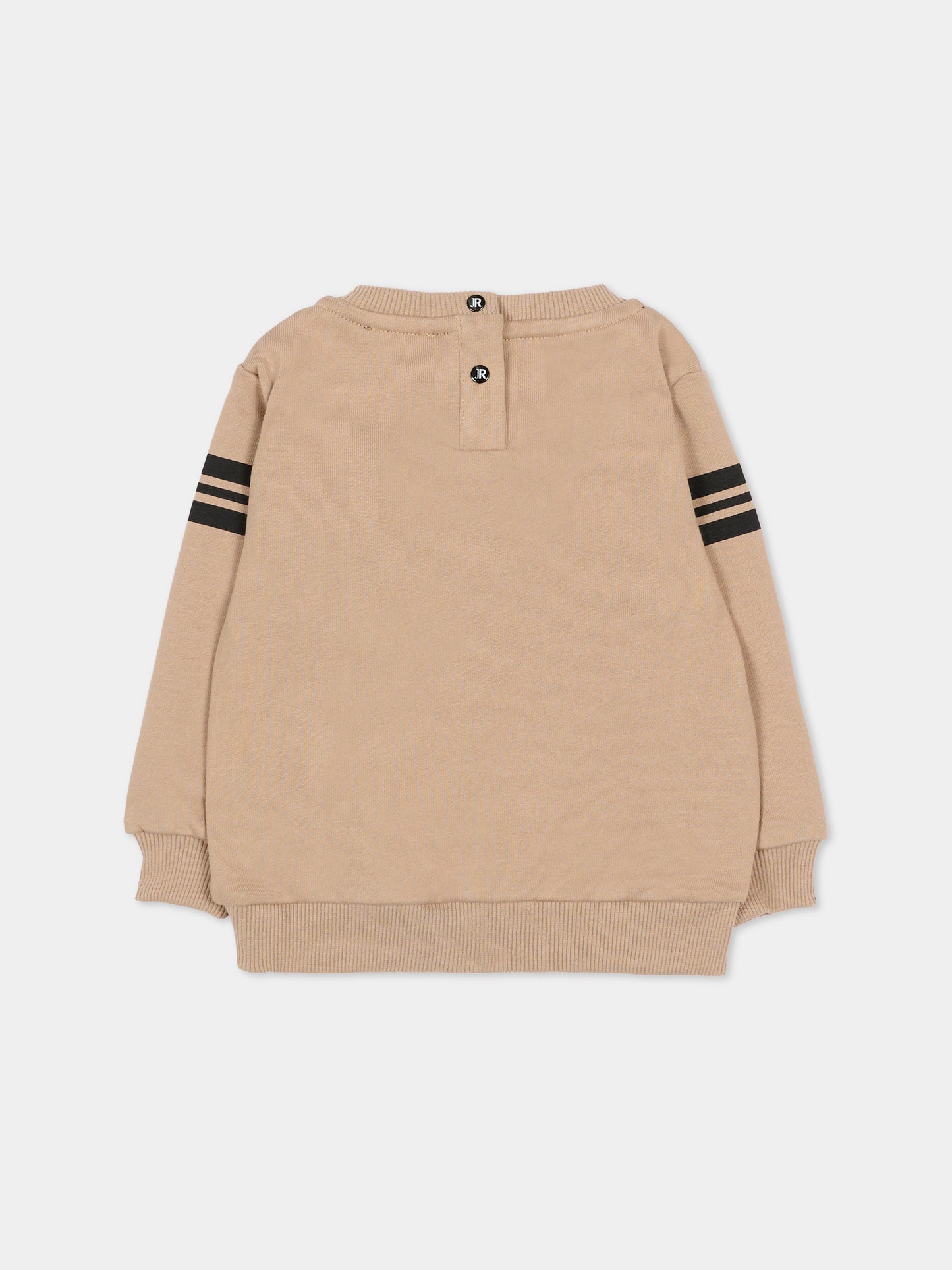 Felpa beige per neonato con logo,Richmond,RIA25051FE TRENCH COAT