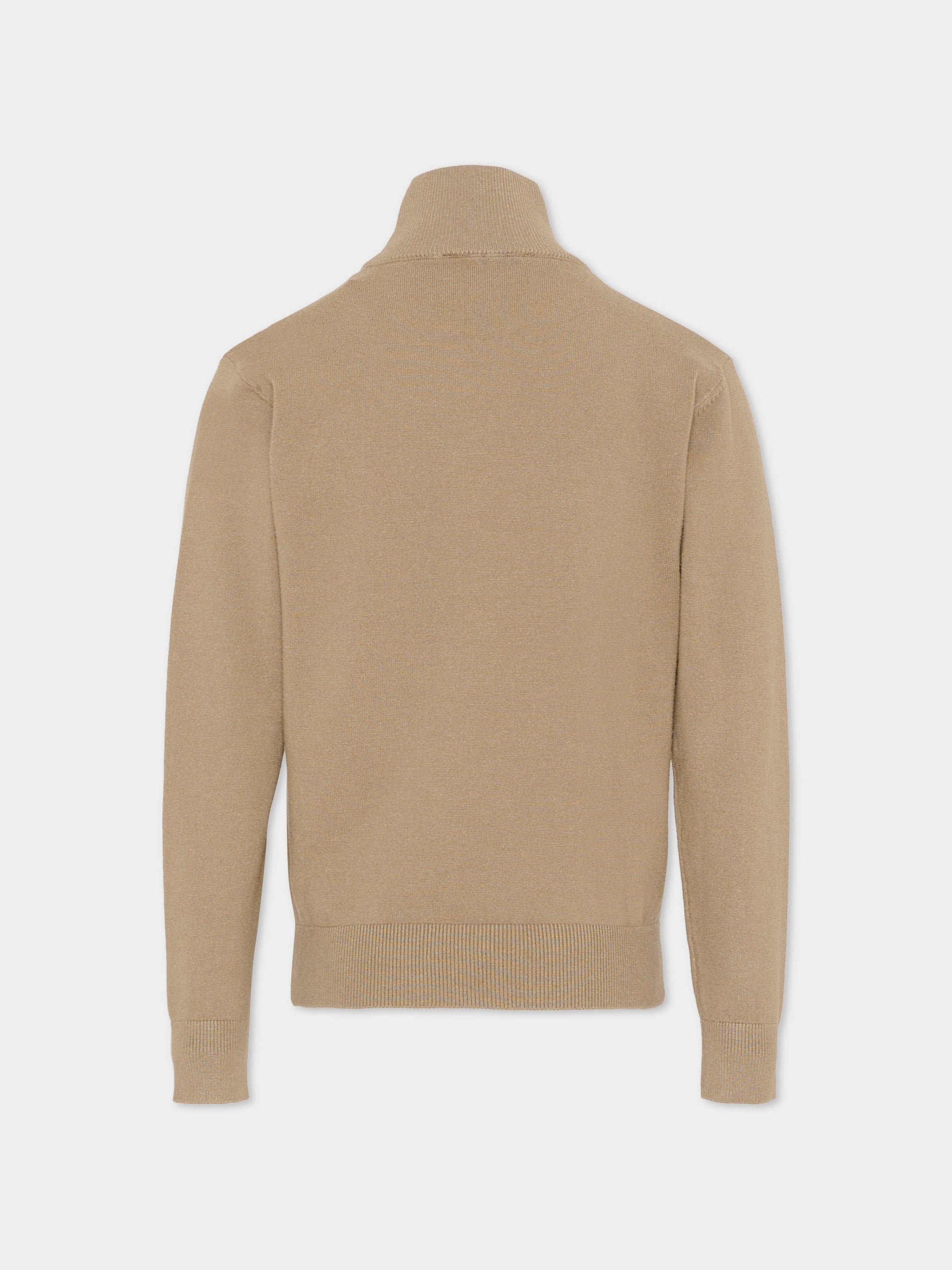 Dolcevita beige per bambino con logo,Trussardi Junior,TBA25032LU CHINCHILLA