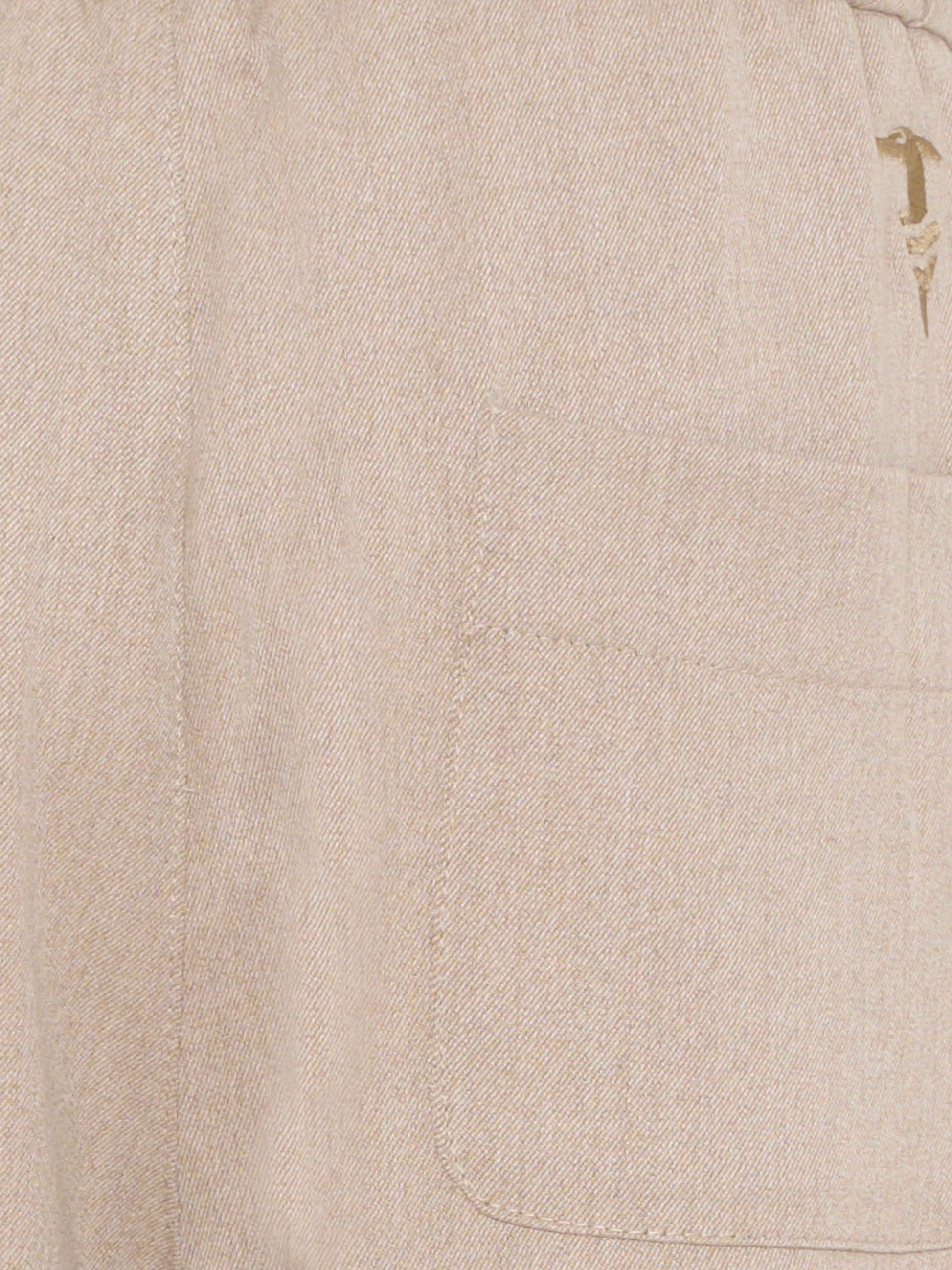 Pantaloni beige per bambino con logo,Trussardi Junior,TBA25045PA BROWN RICE