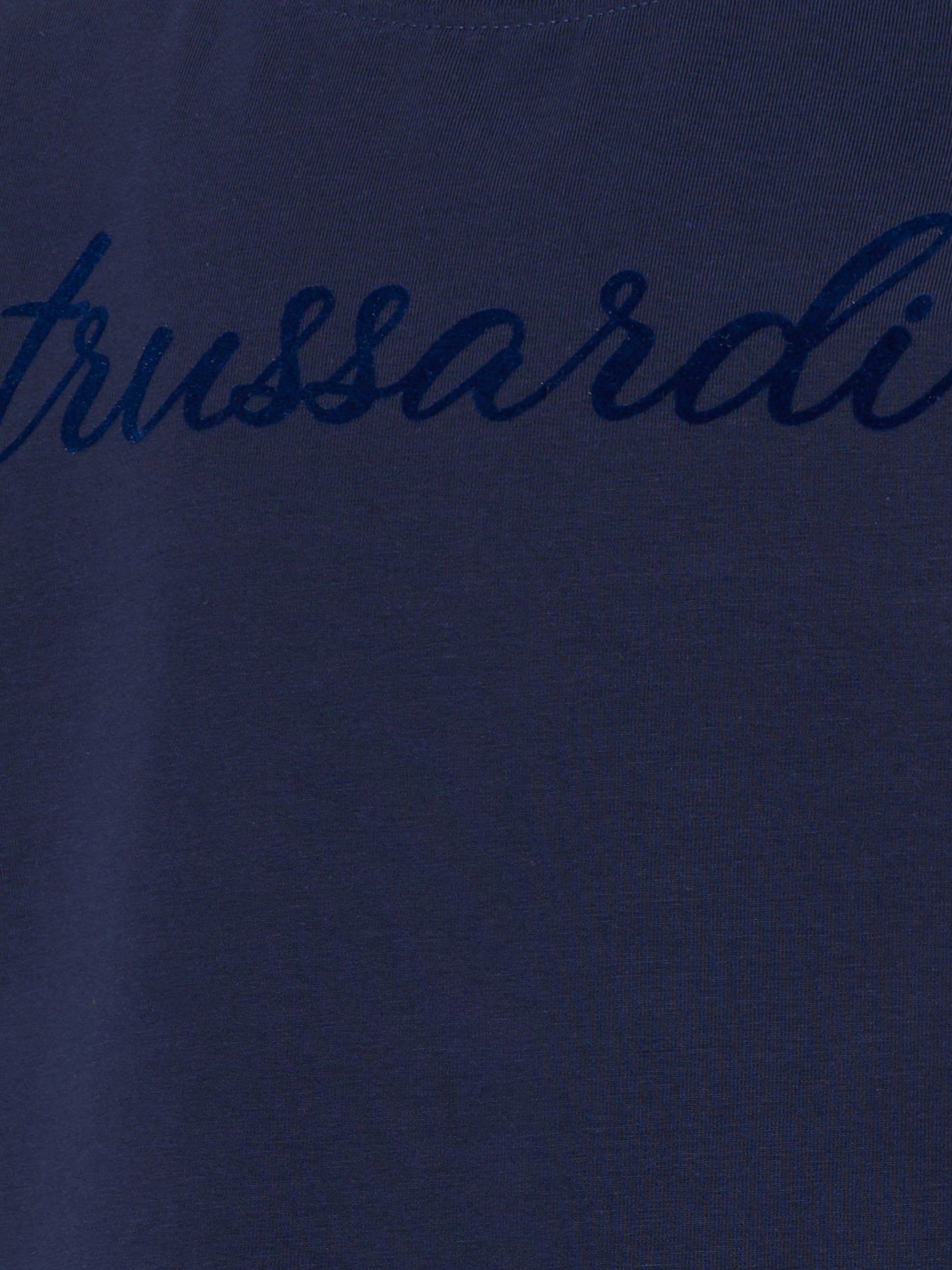 Completo blu per bambina con logo,Trussardi Junior,TGA25013CJ PEACOAT