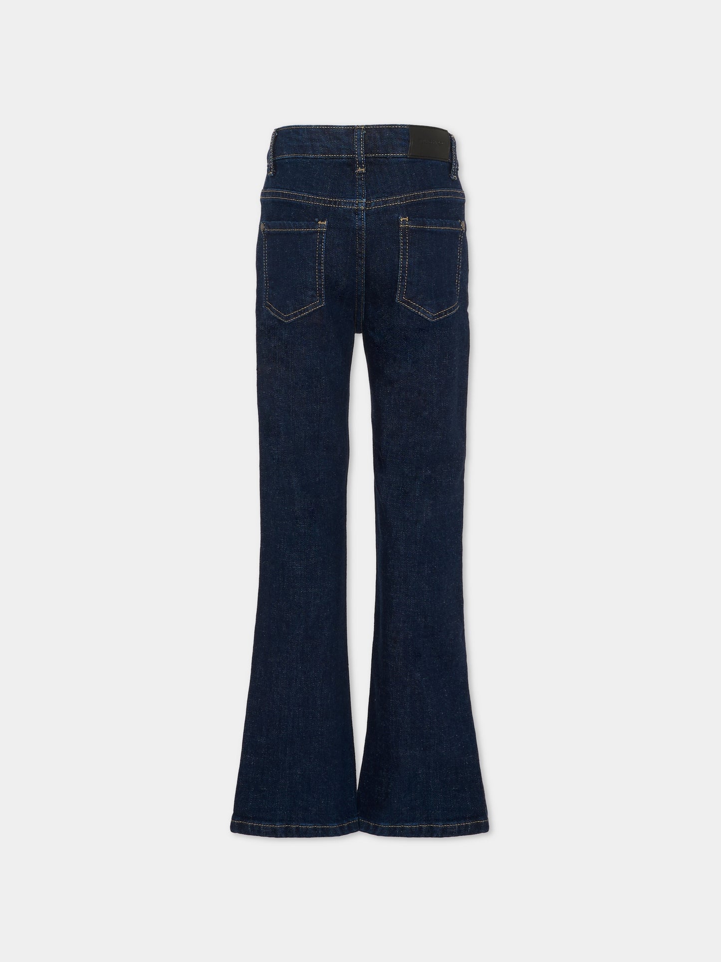 Jeans denim per bambina,Trussardi Junior,TGA25101JE DENIM BLUE DARK