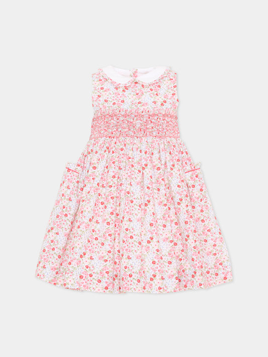 Vestito multicolor Ixia per bambina,Kidiwi Handmade,36201-TI342