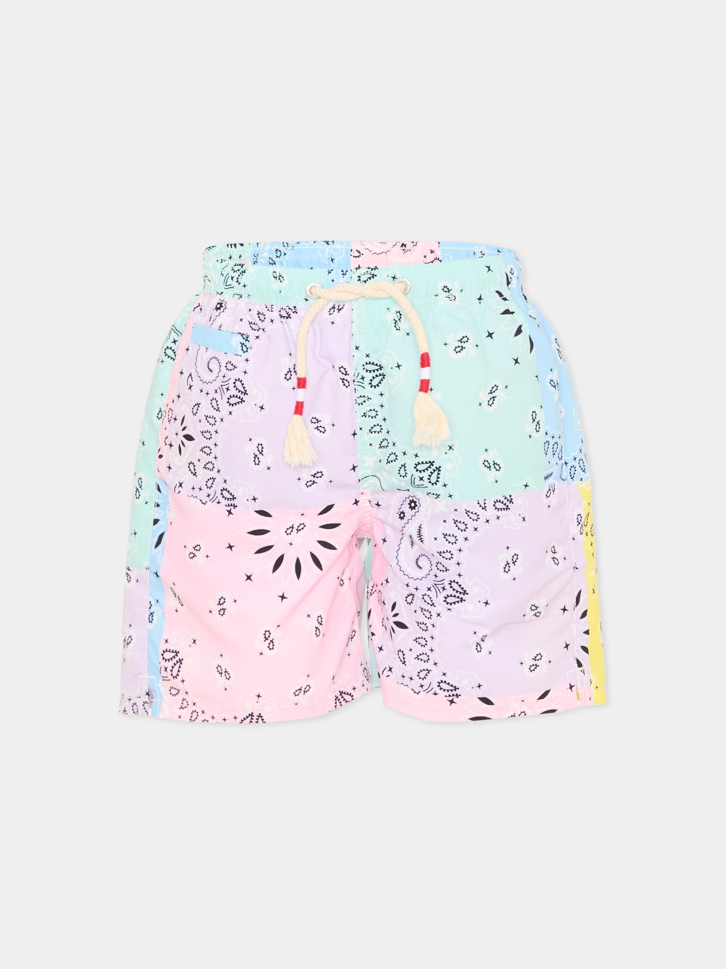 Boxer mare multicolor  Caprese Jr  per bambino,Mc2 Saint Barth,CAP0003 03277L