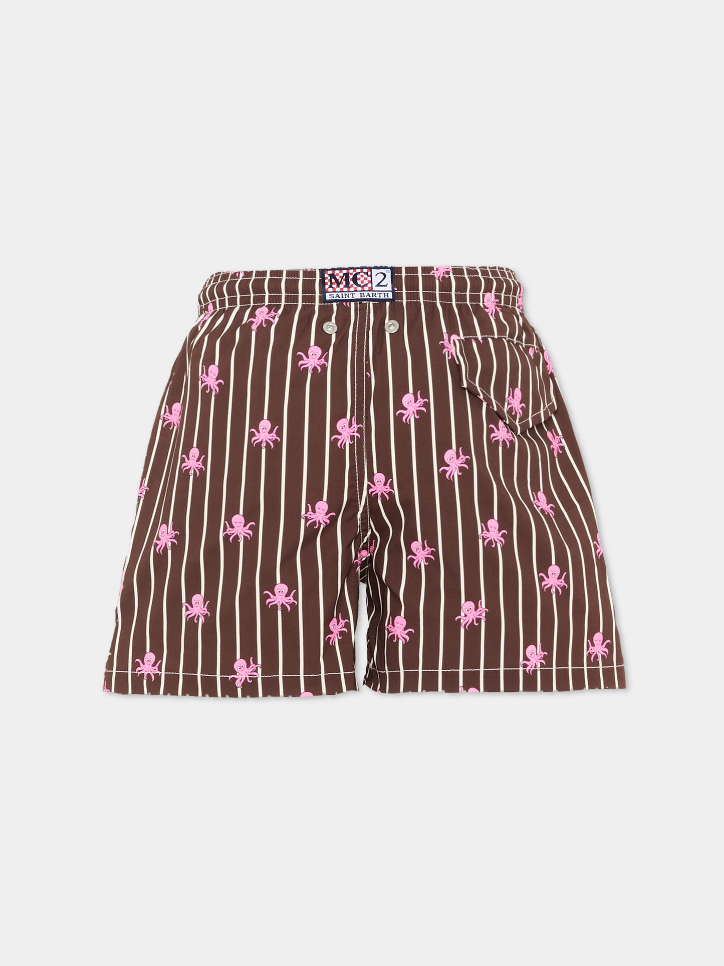 Boxer mare multicolor Jean Lighting Stretch per bambino con polpi,Mc2 Saint Barth,JEA0022 02109L