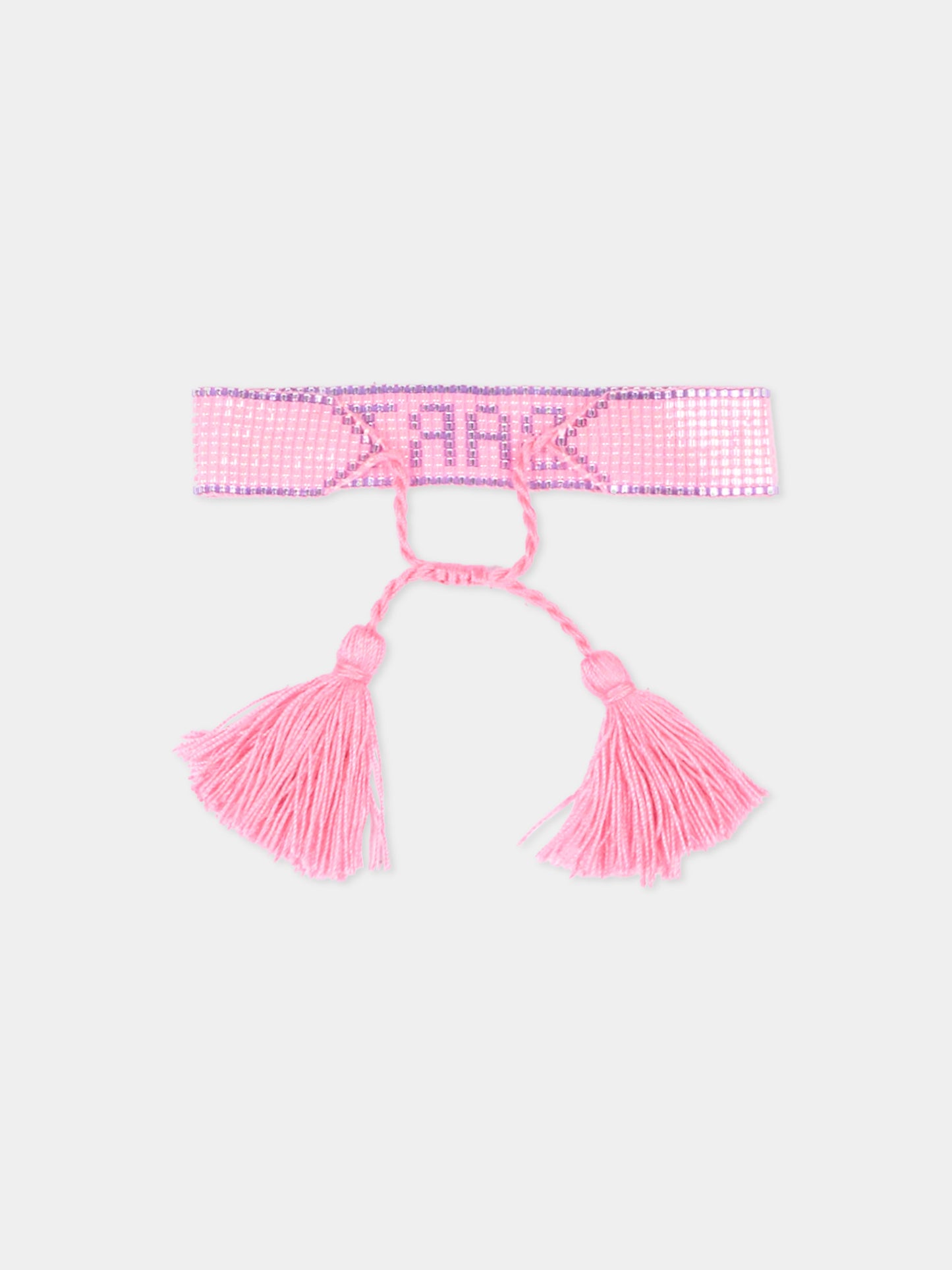 Bracciale rosa Pearls Bracelet per bambina,Mc2 Saint Barth,PEABC001 03429L