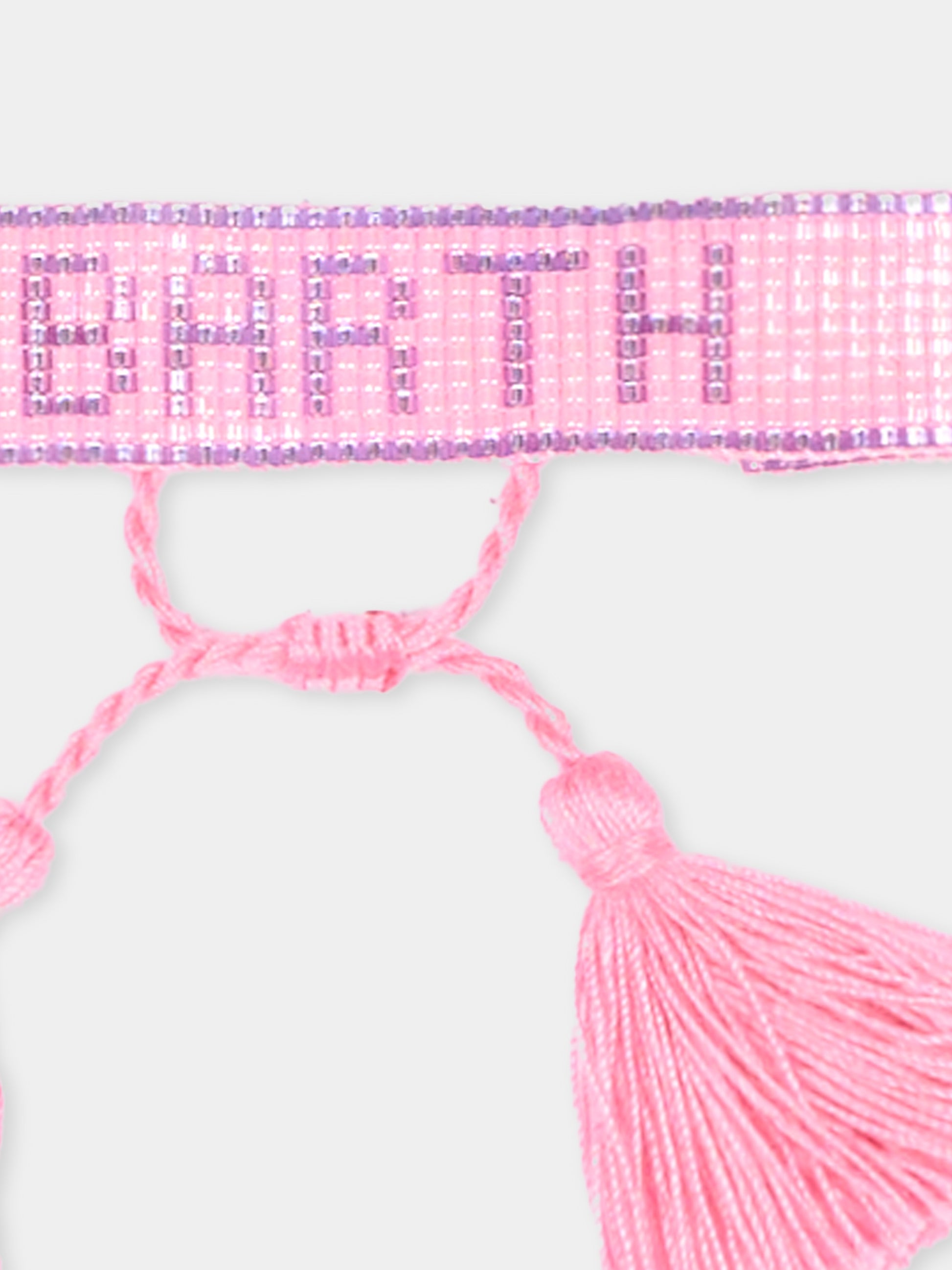 Bracciale rosa Pearls Bracelet per bambina,Mc2 Saint Barth,PEABC001 03429L
