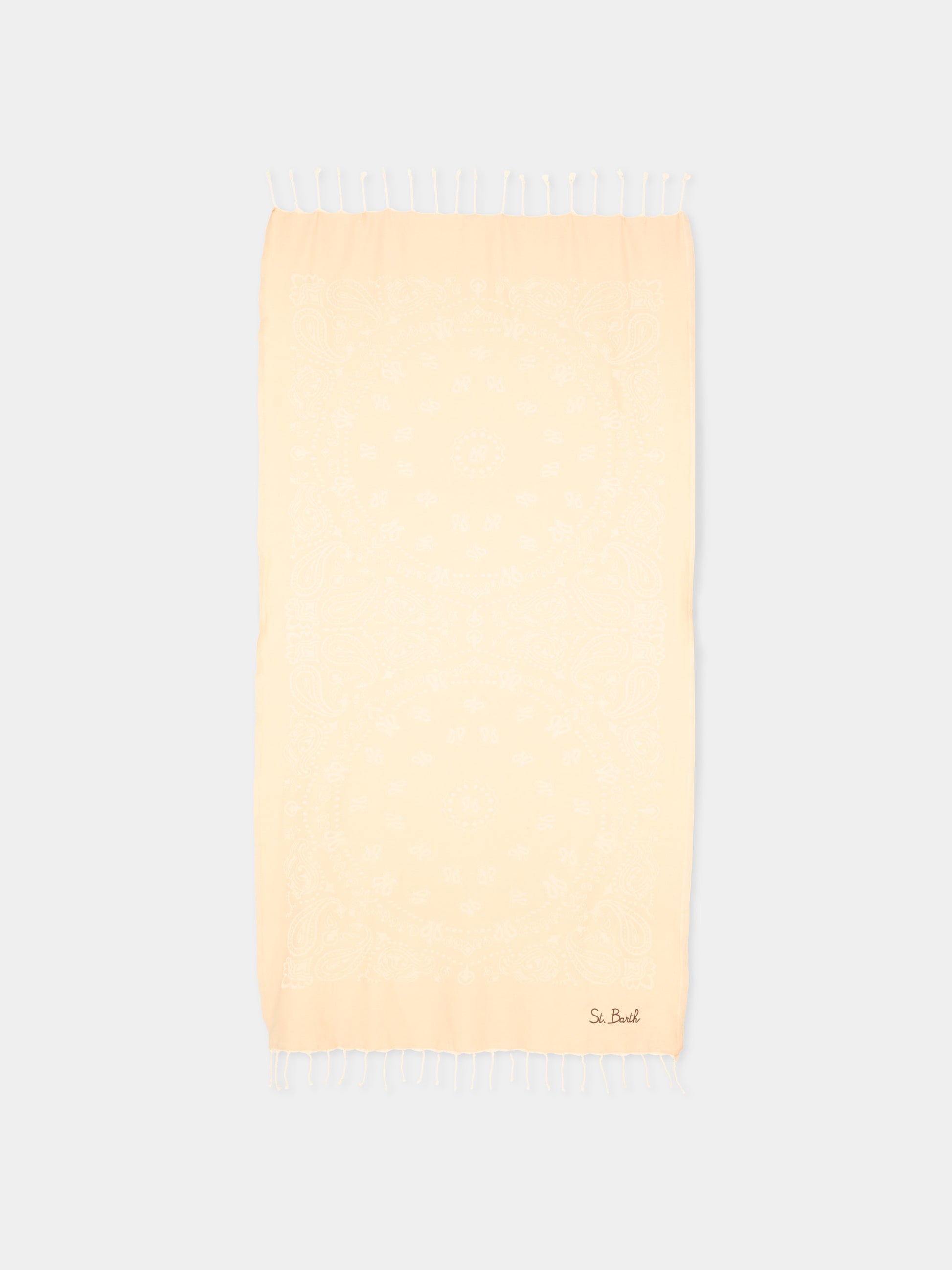 Telo mare beige Foutas J per bambina,Mc2 Saint Barth,FOUT009 02702L