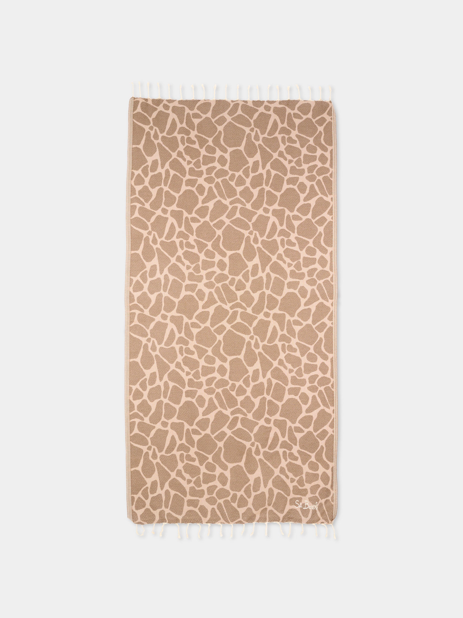 Telo mare marrone Foutas J per bambina,Mc2 Saint Barth,FOUT009 01061L