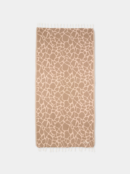 Telo mare marrone Foutas J per bambina,Mc2 Saint Barth,FOUT009 01061L