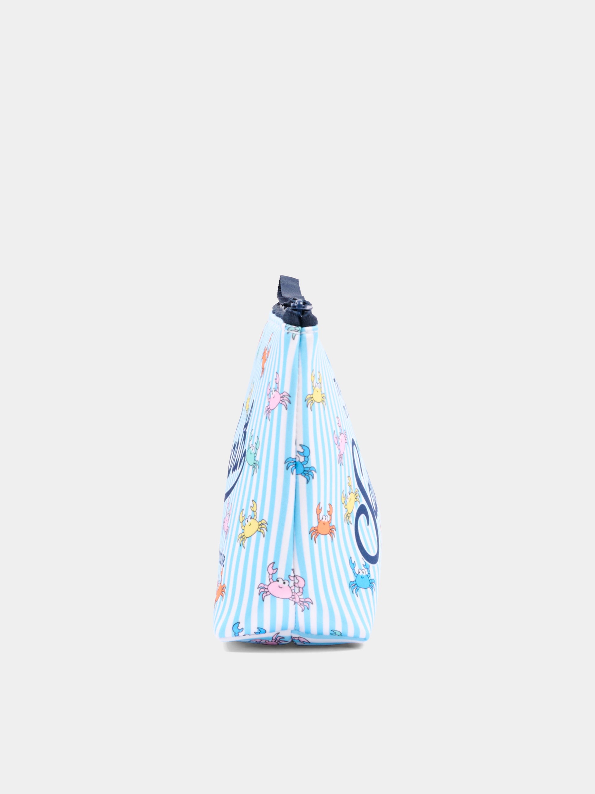 Pochette azzurra Aline per bambini con granchi,Mc2 Saint Barth,ALIN001 01081L