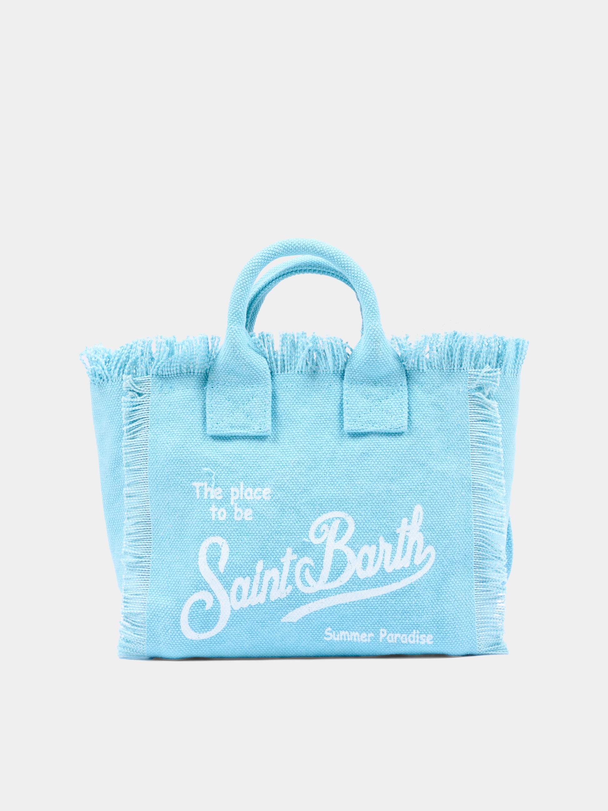 Borsa celeste Vanity Mini per bambina,Mc2 Saint Barth,VAMI001 00165L