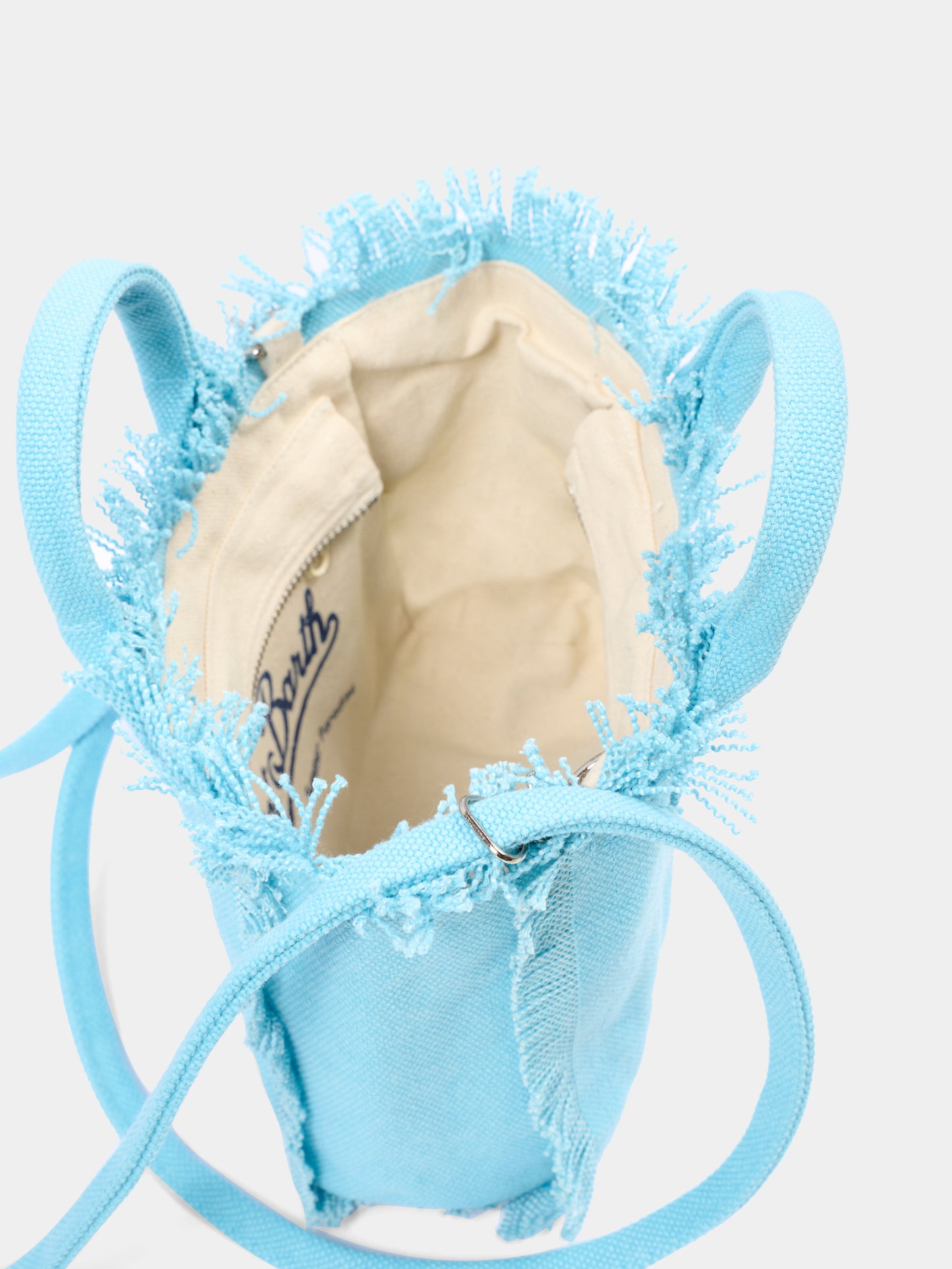 Borsa celeste Vanity Mini per bambina,Mc2 Saint Barth,VAMI001 00165L