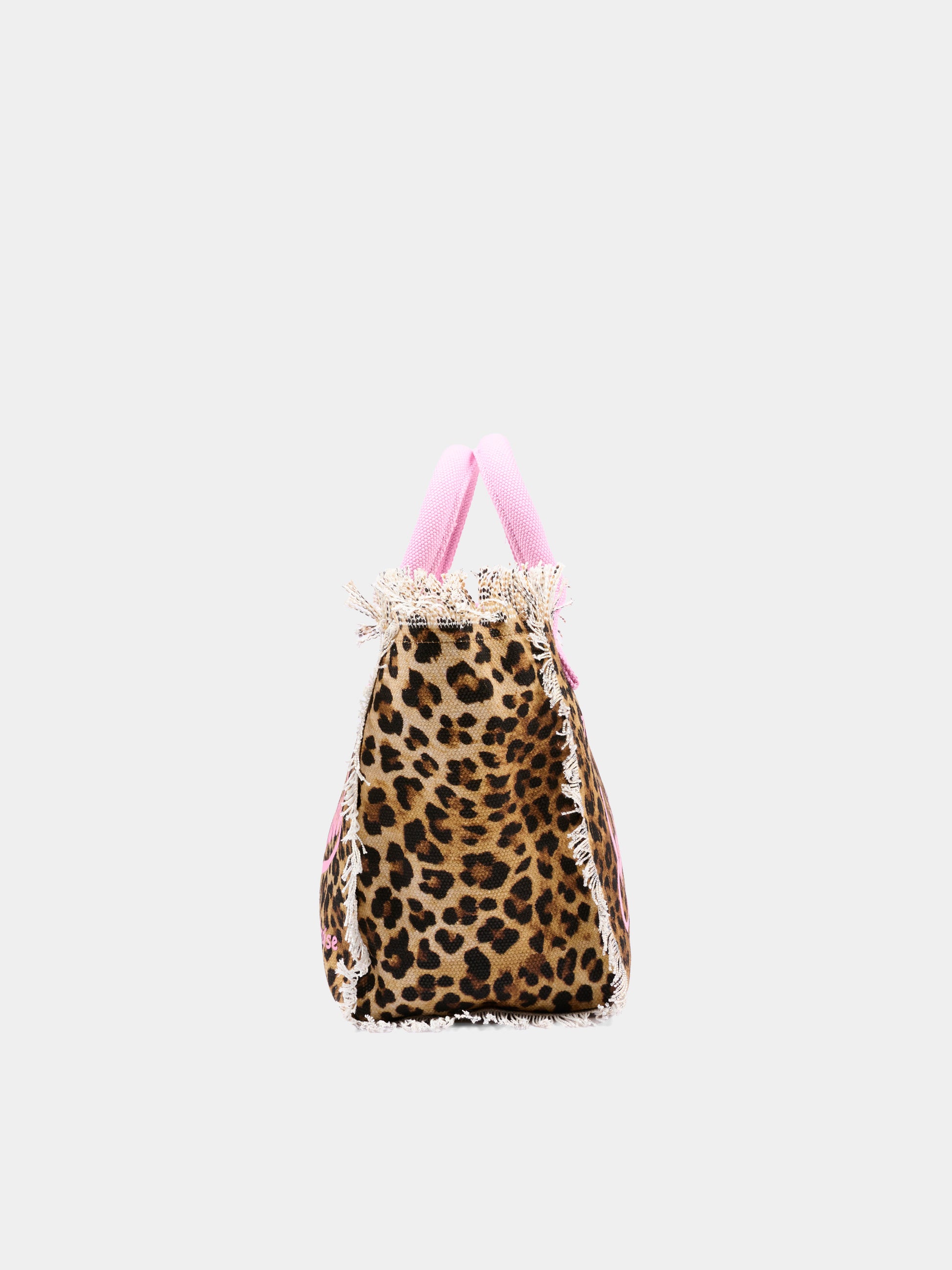 Borsa mare multicolor Colette per bambina animalier,Mc2 Saint Barth,COL0001 02591L