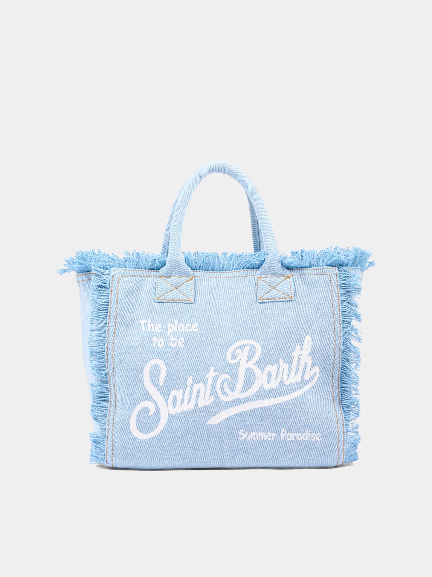 Borsa mare in denim Colette per bambina,Mc2 Saint Barth,COL0001 00426L