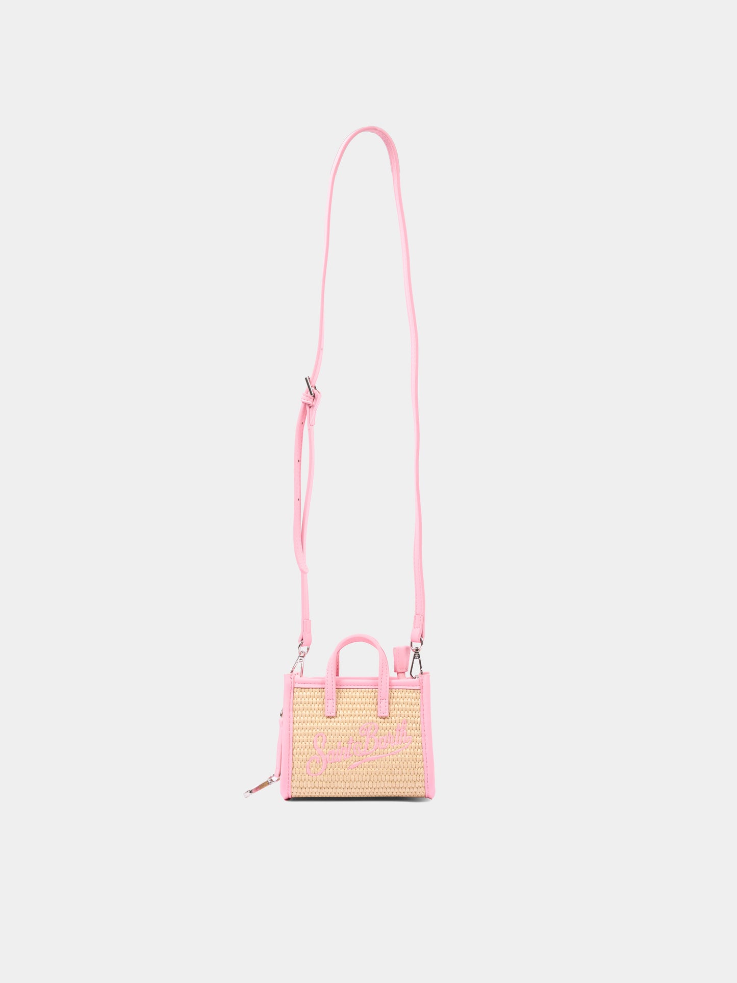 Borsa beige Vivian Micro Straw per bambina,Mc2 Saint Barth,VIMS001 00415L
