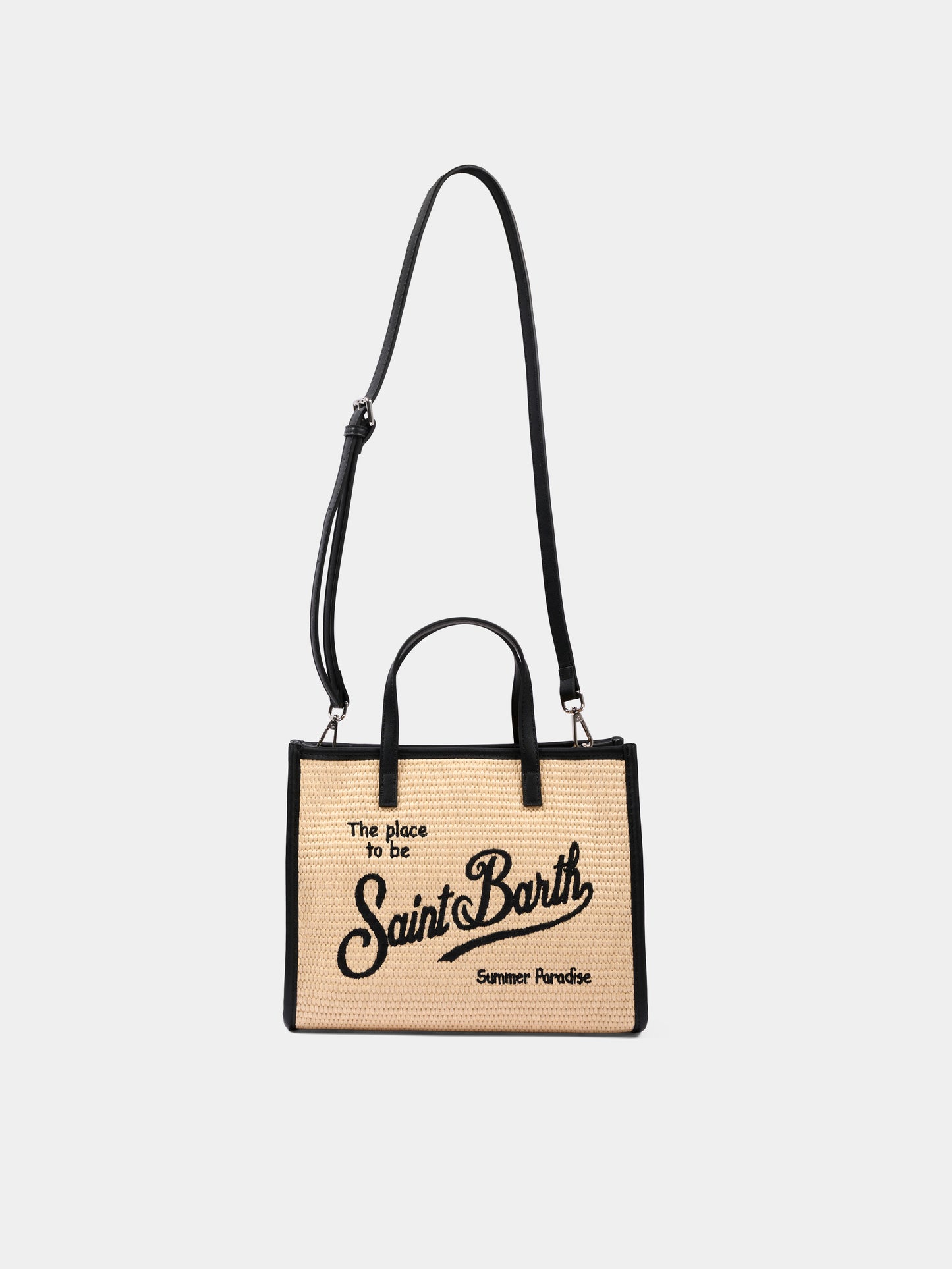 Borsa mare beige Vivian Mid Straw per bambina,Mc2 Saint Barth,VVID001 00421L