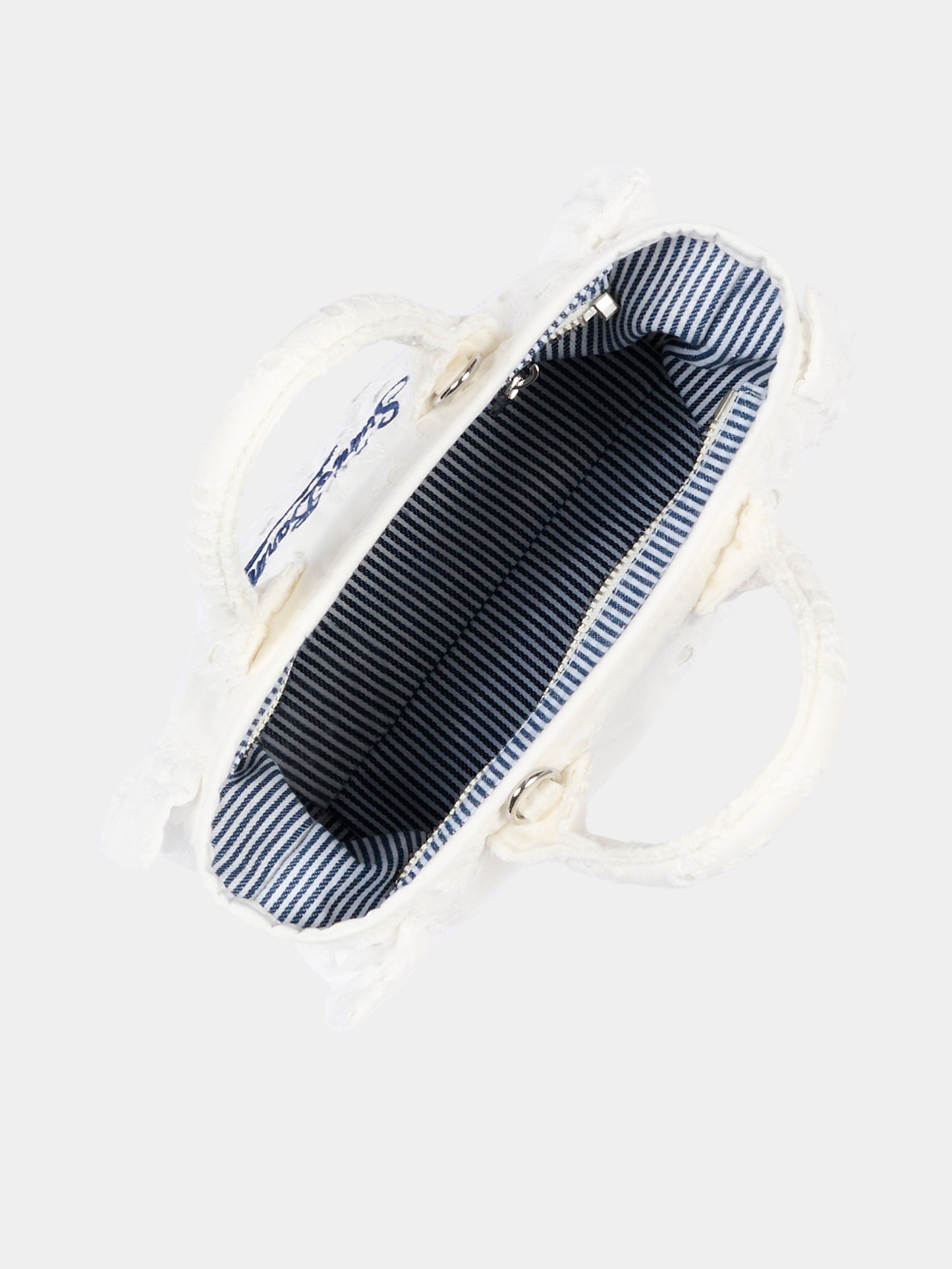 Borsa bianca Vanity Mini Volant per bambina,Mc2 Saint Barth,VAMI018 00434L