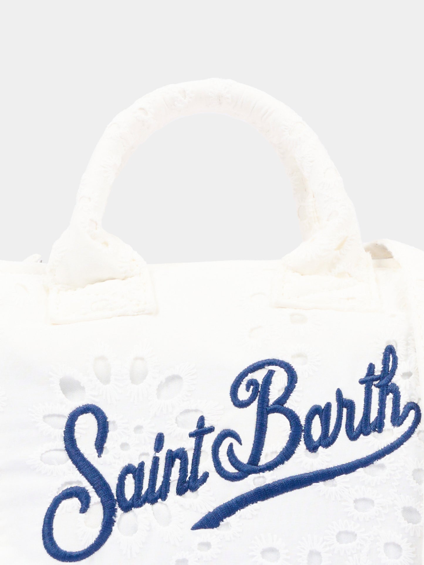 Borsa bianca Vanity Mini Volant per bambina,Mc2 Saint Barth,VAMI018 00434L