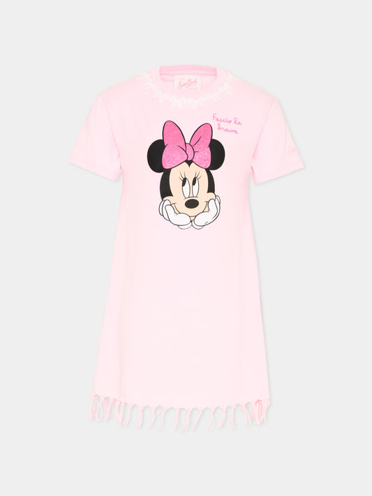 Copricostume rosa Abbey per bambina con Minnie,Mc2 Saint Barth,ABY0001 03915L