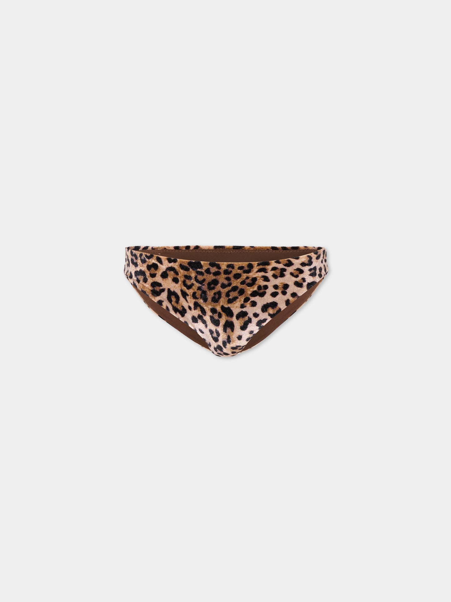 Slip marrone  madame  per bambina,Mc2 Saint Barth,MAD0001 00651L