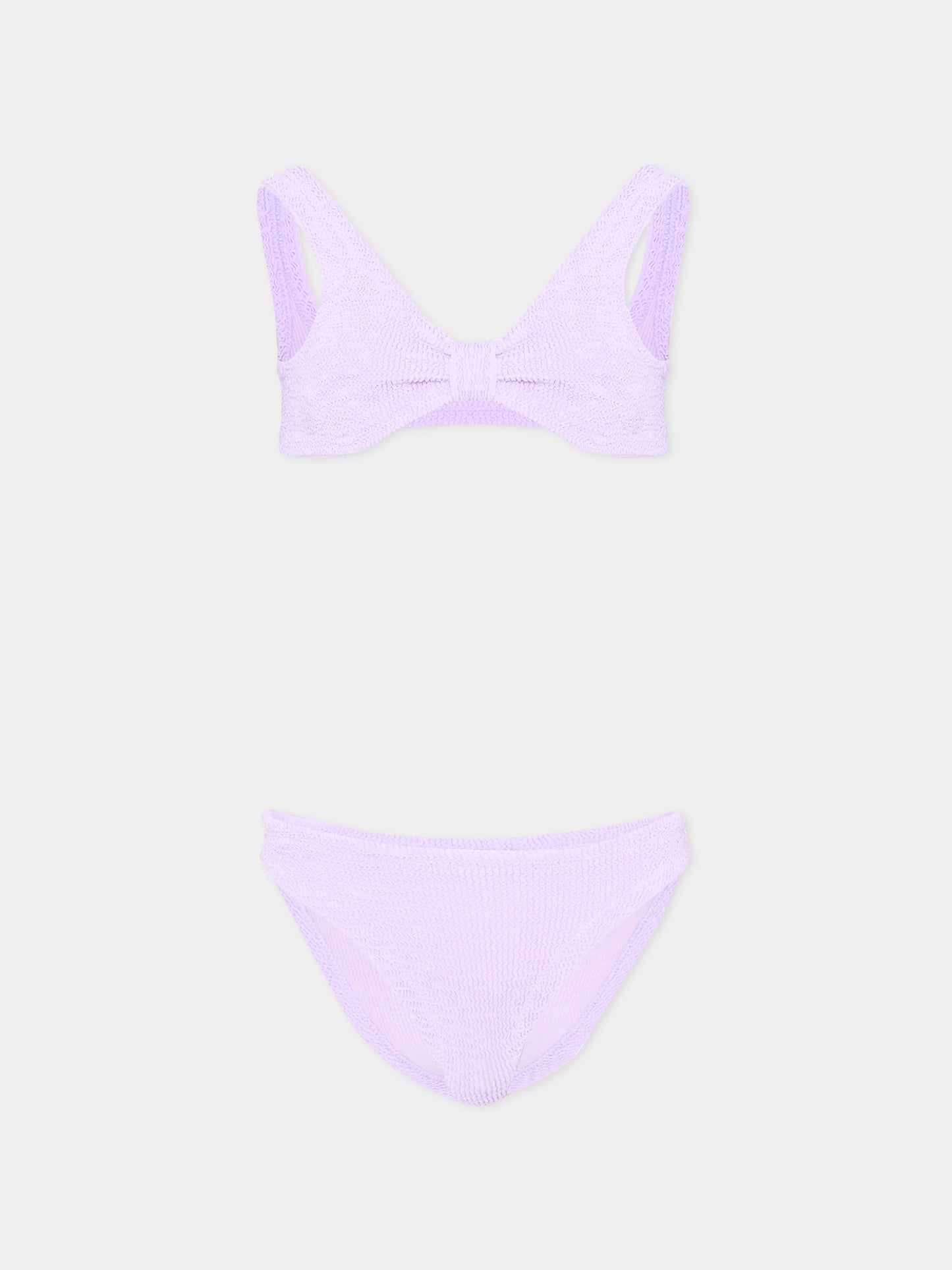 Slip e bikini lilla  Nixie W  per bambina,Mc2 Saint Barth,NXE0001 02926L