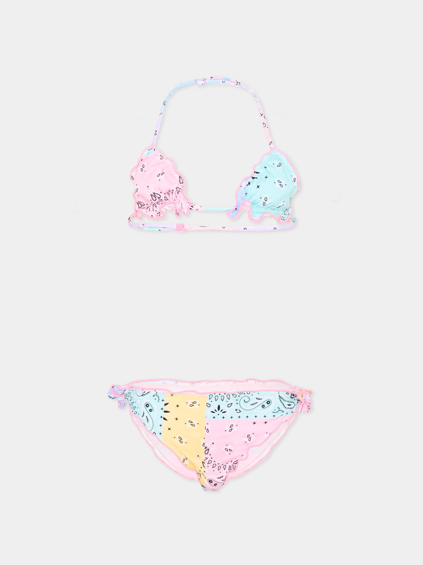 Slip e bikini multicolor Cris per bambina,Mc2 Saint Barth,CRIS001 03277L