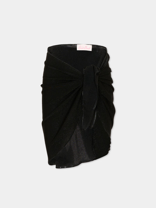 Copricostume nero  Sery Jr  per bambina,Mc2 Saint Barth,SER0003 00077L