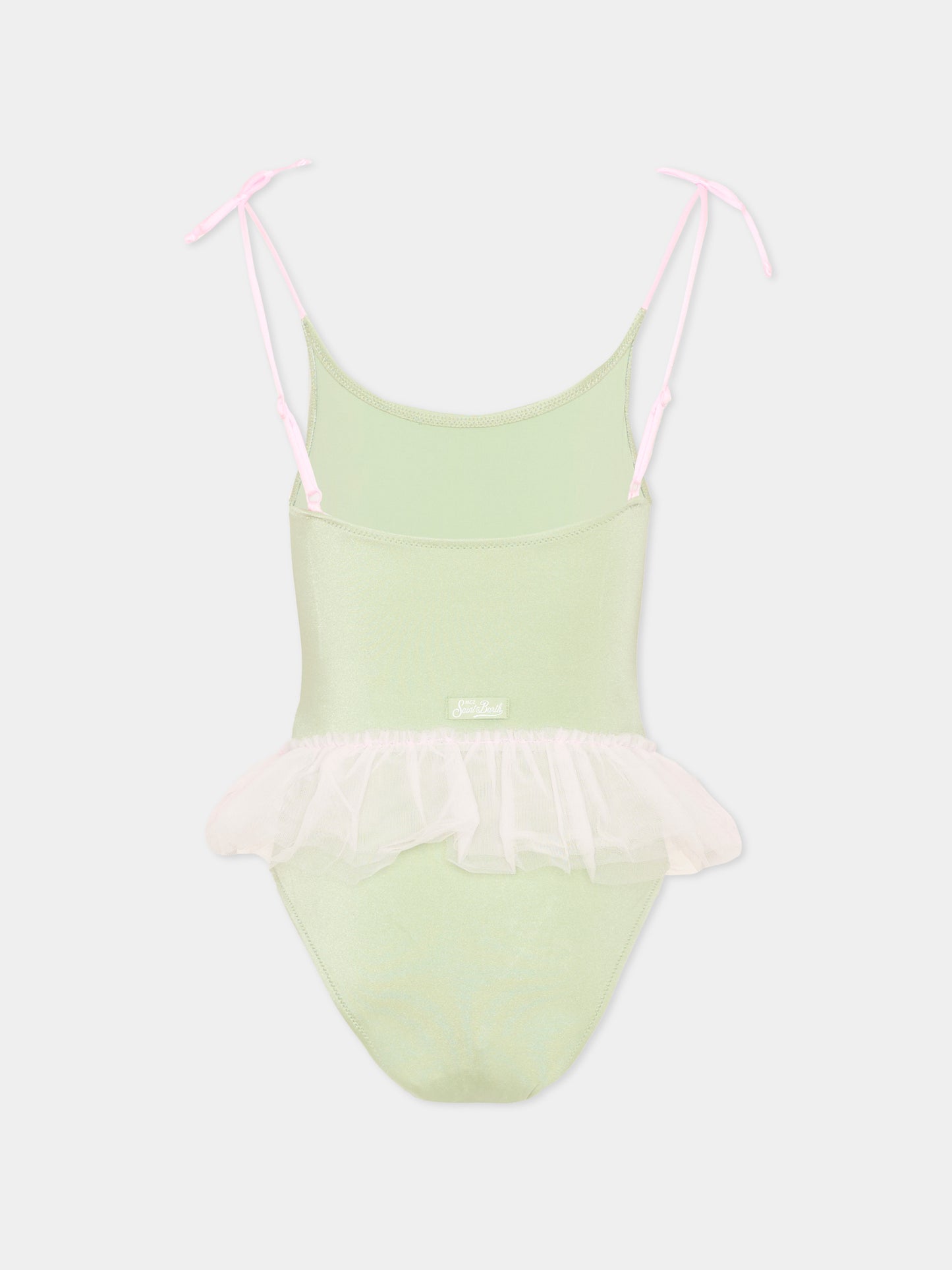 Costume intero verde Dancer per bambina,Mc2 Saint Barth,DANC0001 03049L