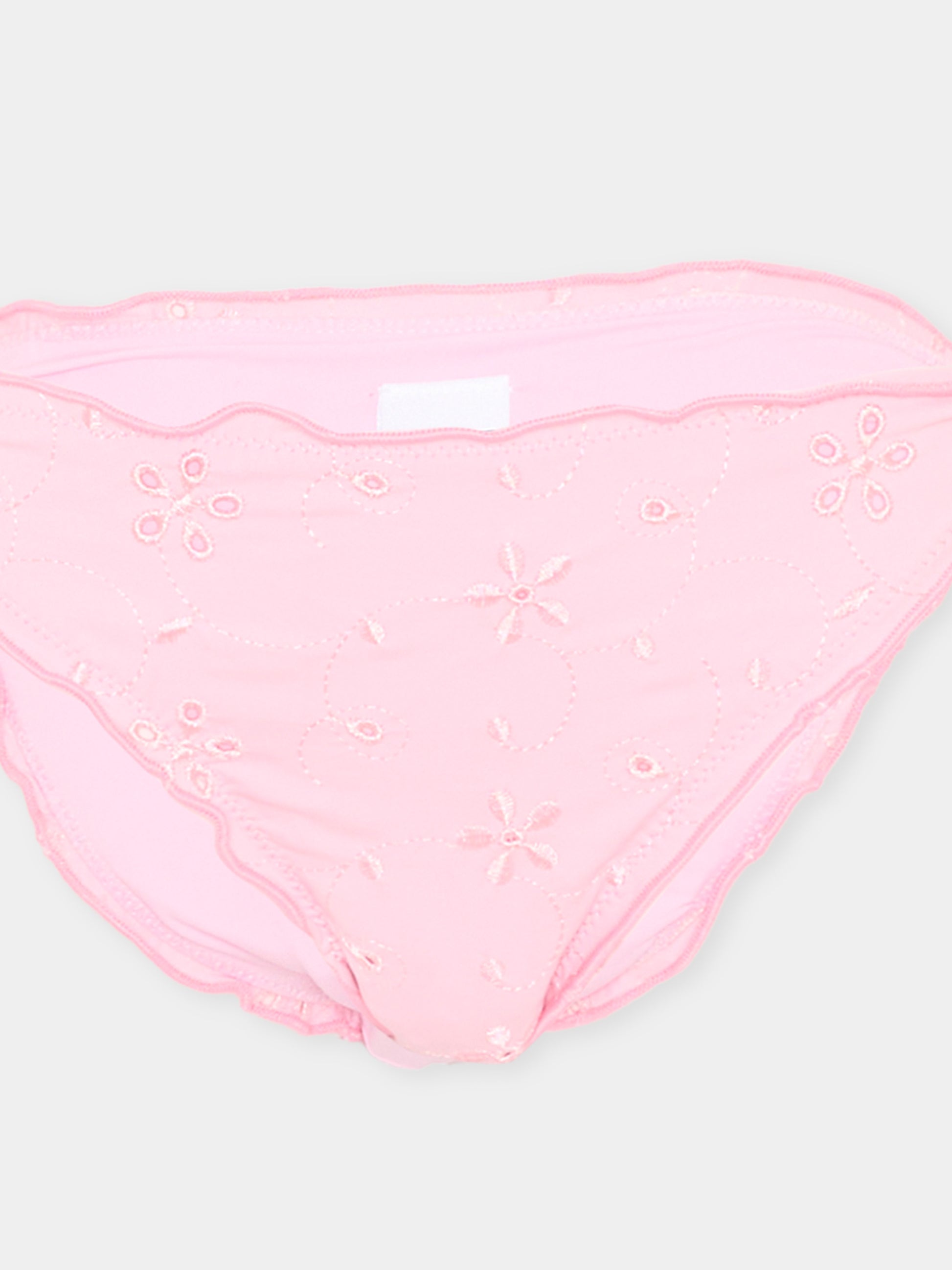 Slip e bikini rosa Cris per bambina,Mc2 Saint Barth,CRIS001 00705L