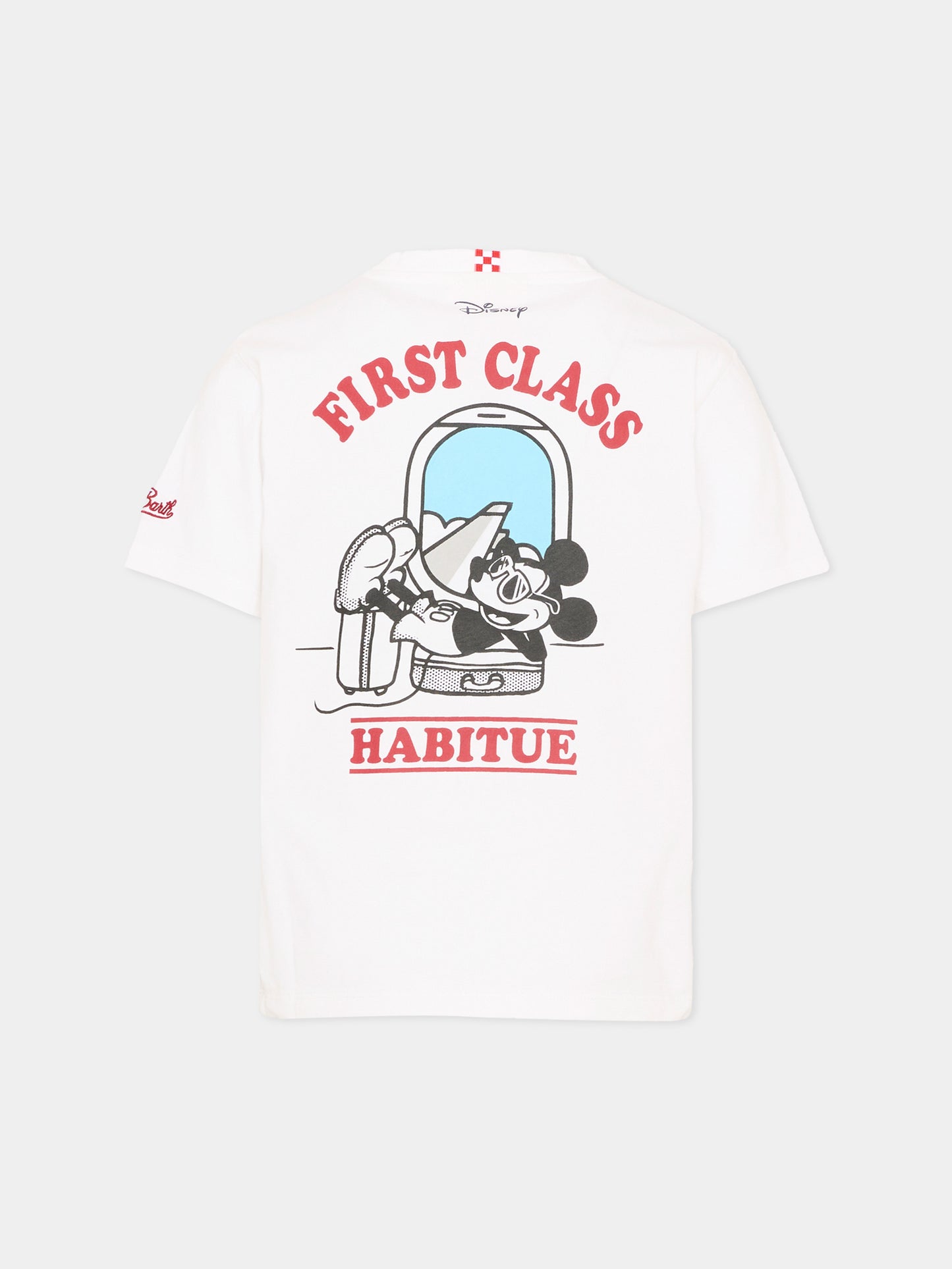 T-Shirt bianca Portland jr per bambino,Mc2 Saint Barth,PRL0001 02736L