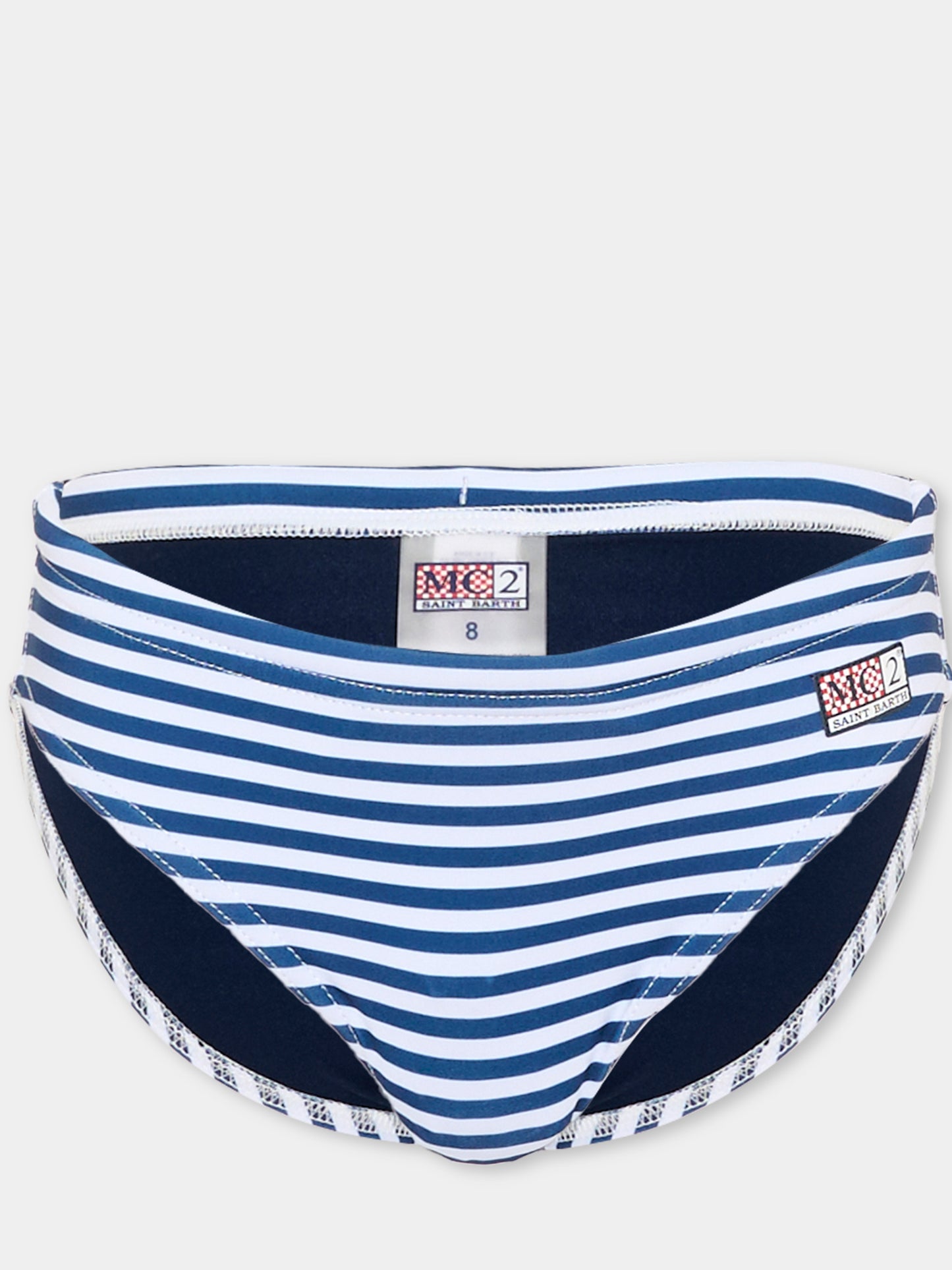 Slip mare blu Billy per bambino a righe,Mc2 Saint Barth,BIL0001 04134L