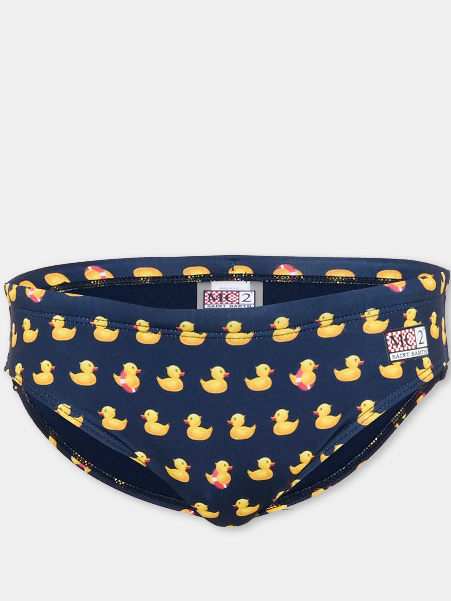 Slip mare blu Billy per bambino con paperelle,Mc2 Saint Barth,BIL0001 03152L