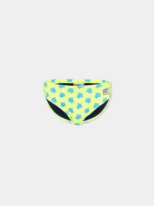 Slip mare giallo Billy per bambino,Mc2 Saint Barth,BIL0001 01105L