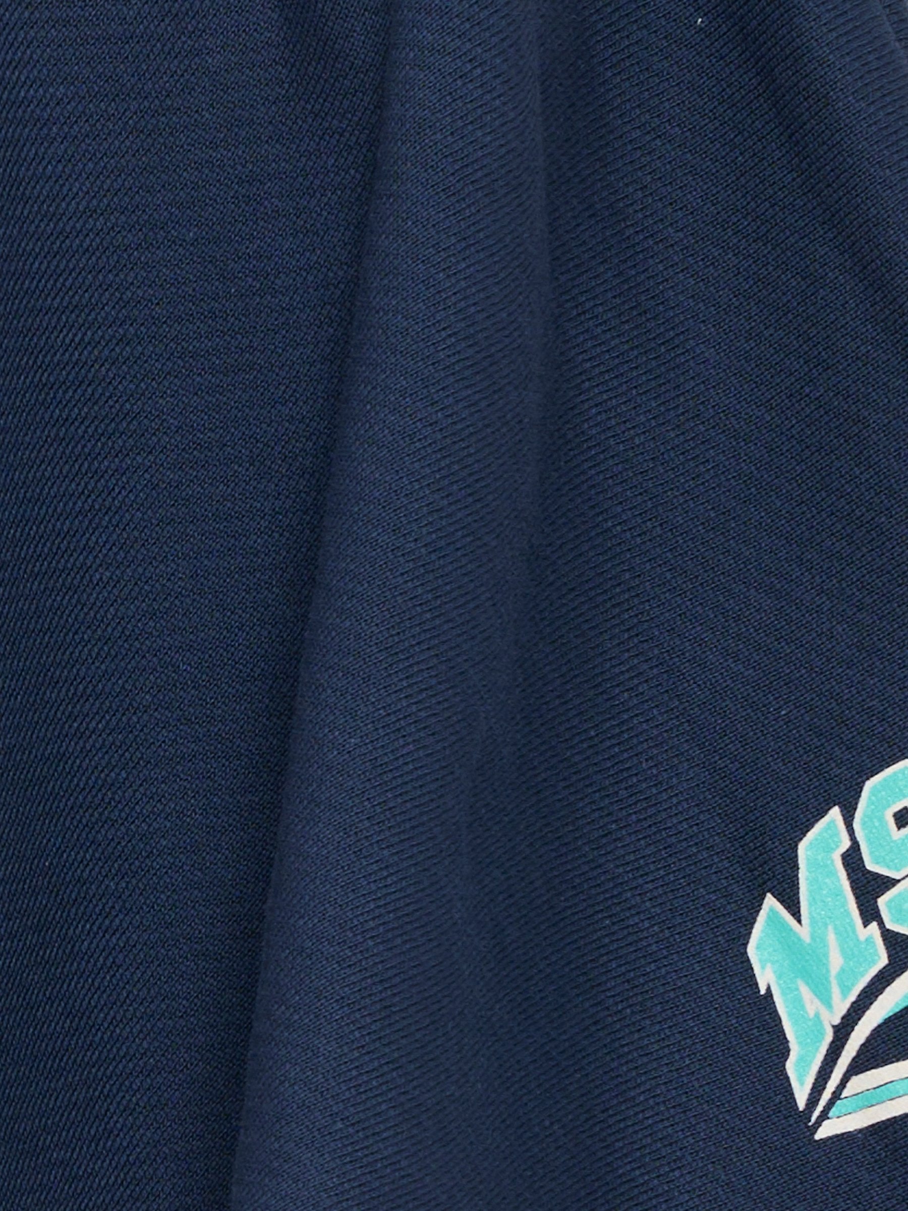 Gonna blu per bambina con logo,Msgm Kids,F5MSJGST127 MS032