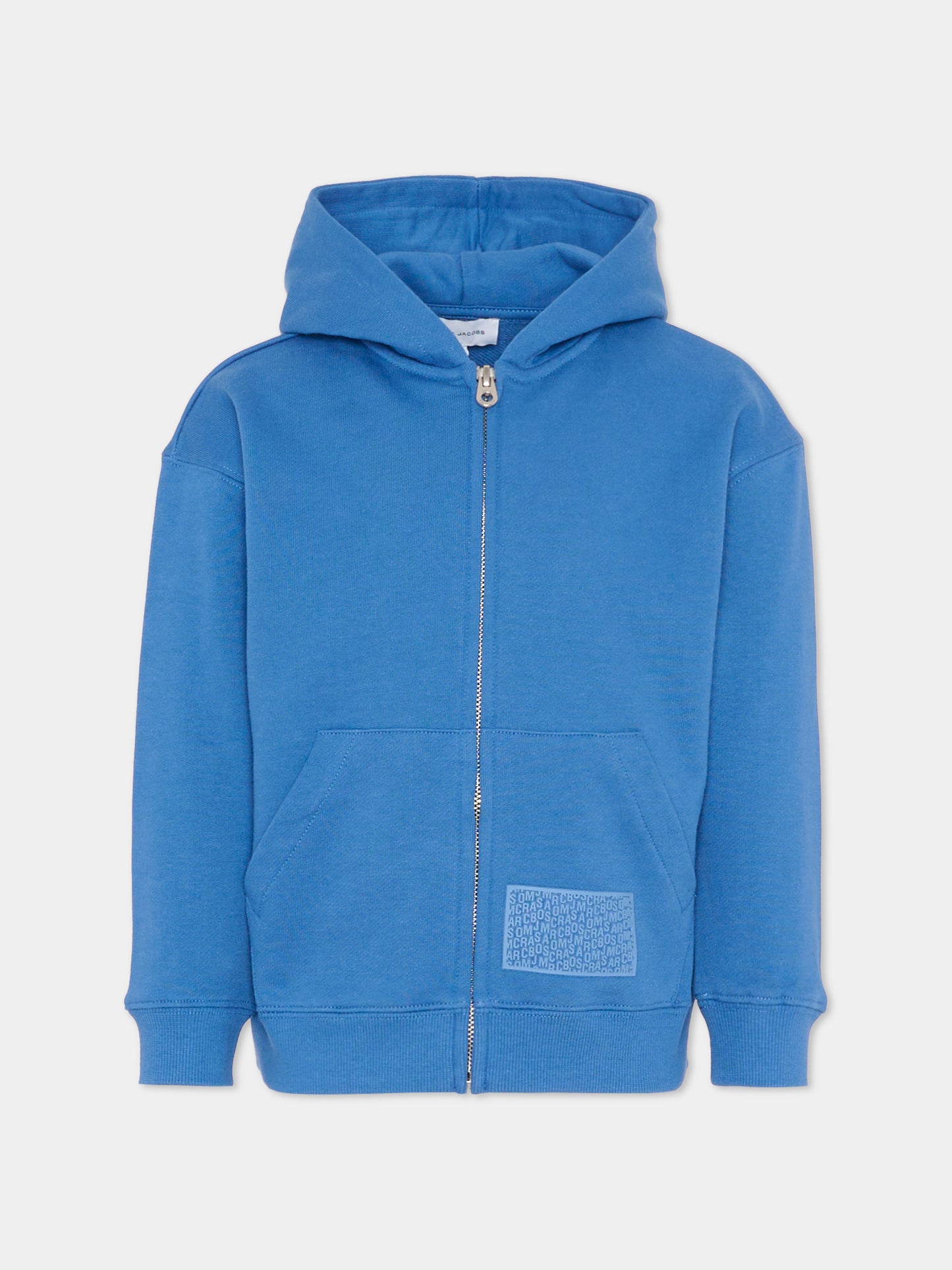 Felpa blu per bambino con logo,Marc Jacobs,W60321 820
