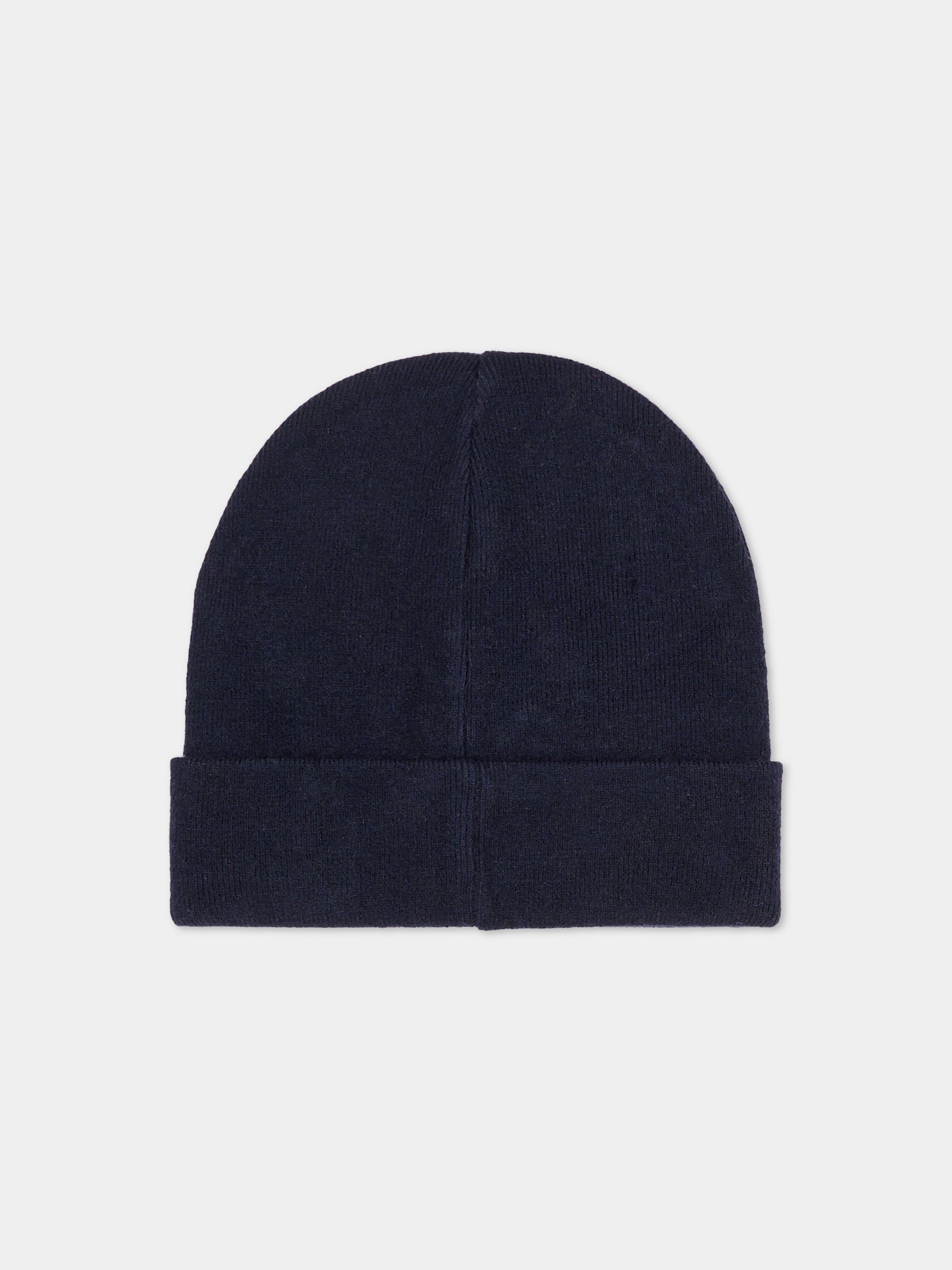 Berretto blu per neonato con logo,Timberland,T60354 83D