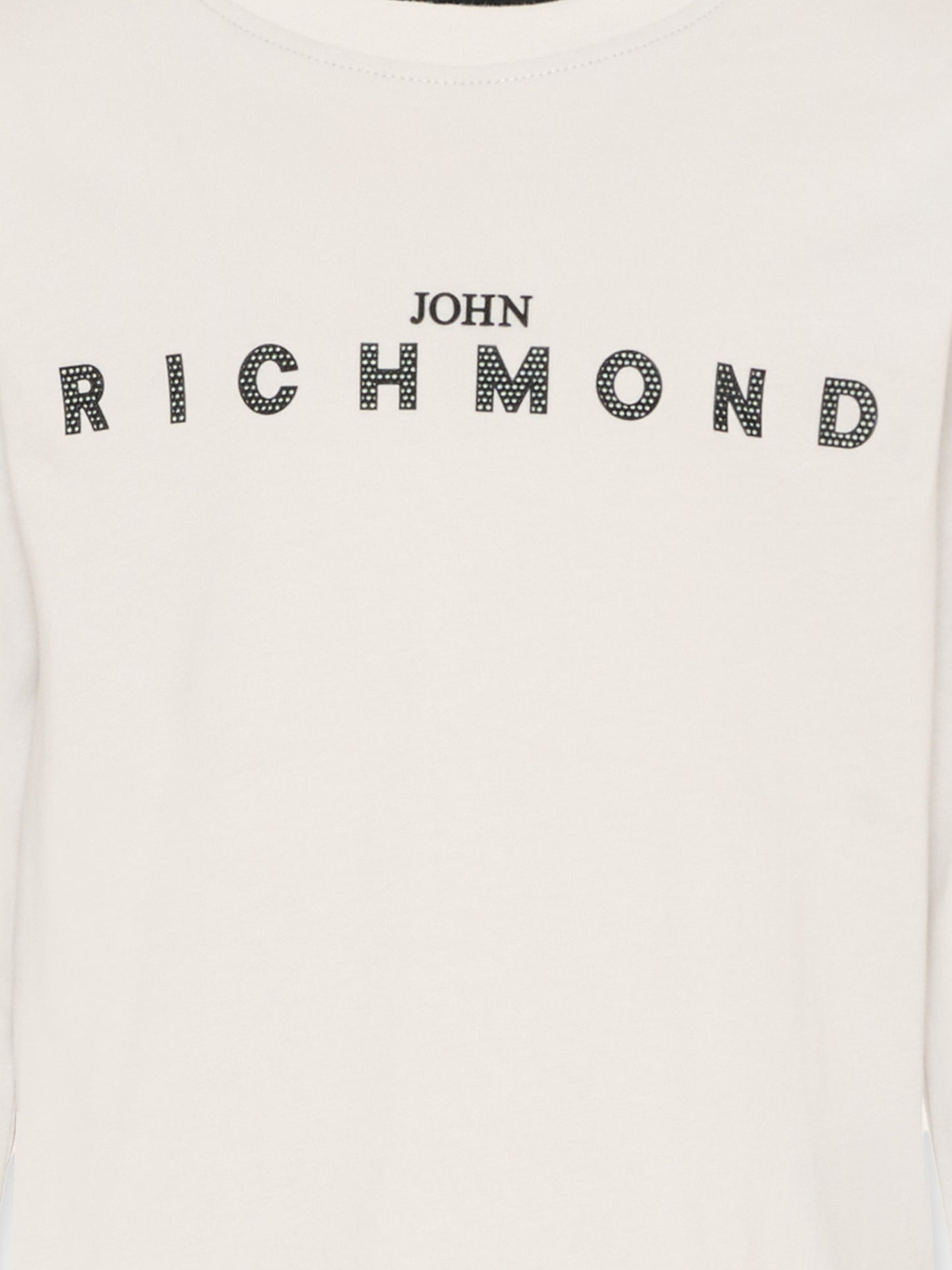 T-shirt grigia per bambini con logo,Richmond,RBP26021TS BLUE VAPOR