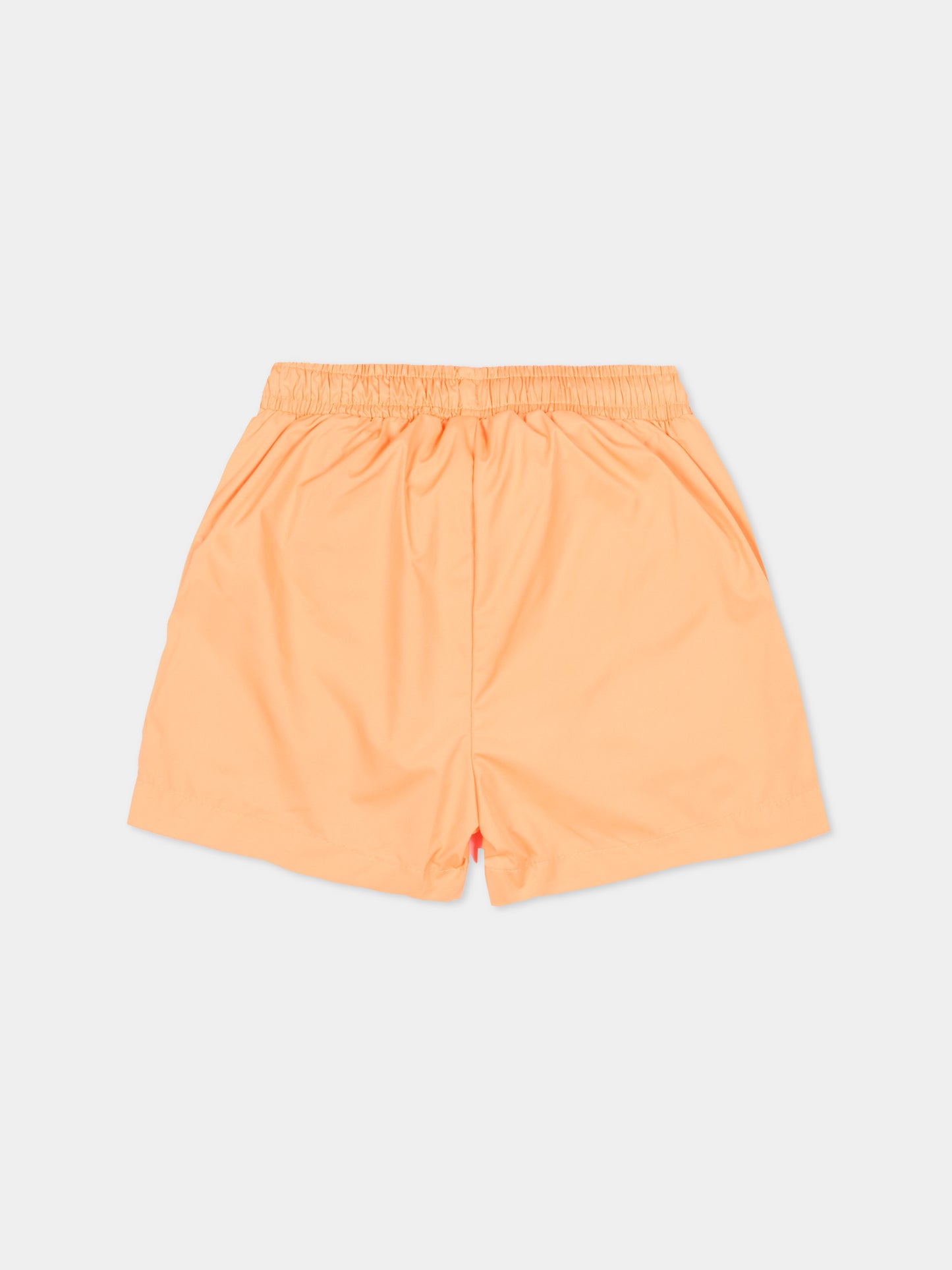 Boxer mare arancione per neonato con logo,Richmond,RIP26013CO ORANGE PEEL