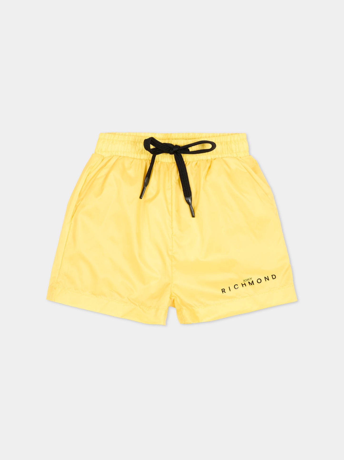 Boxer mare giallo per neonato con logo,Richmond,RIP26013CO YELLOW WAX