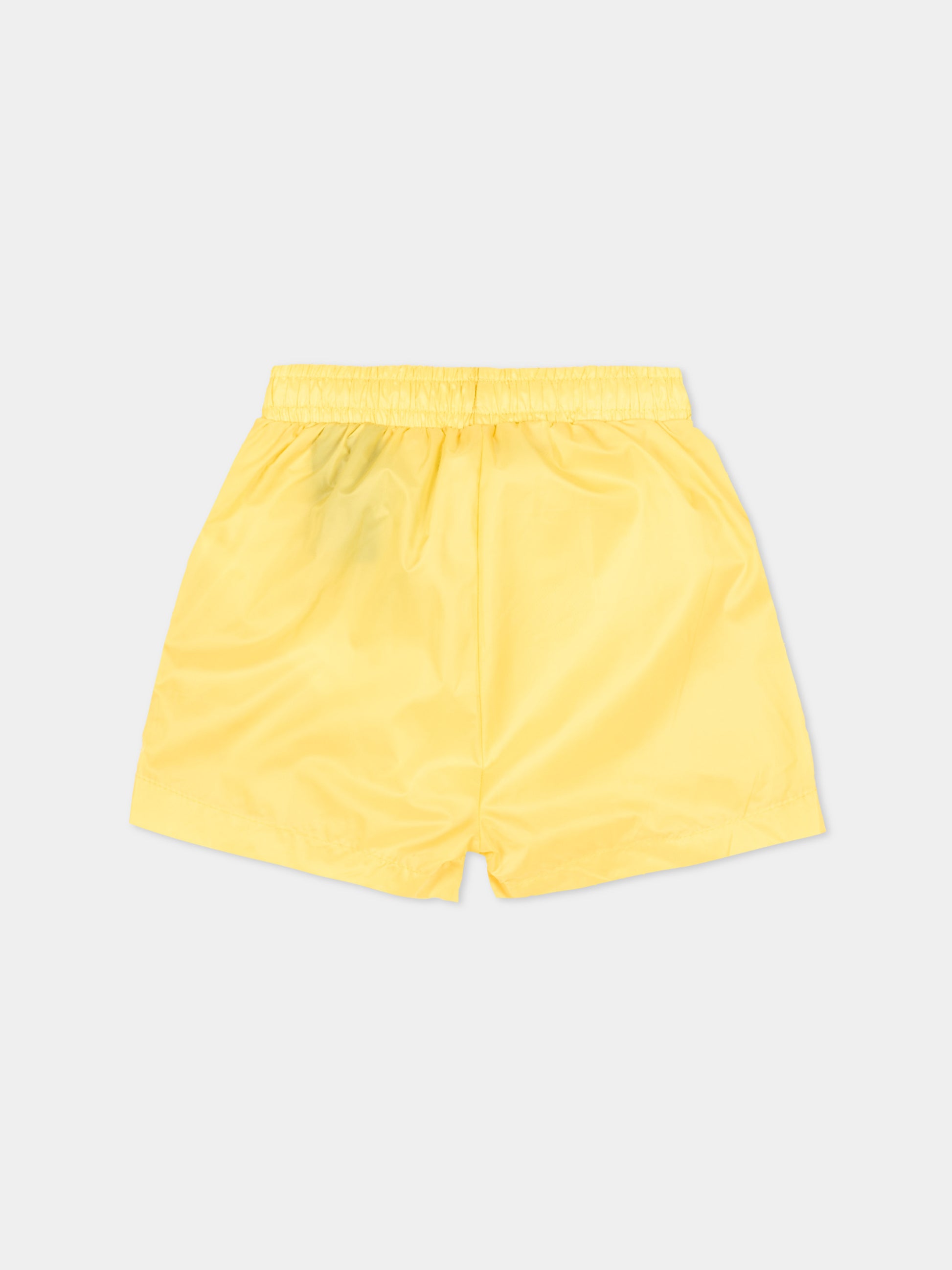 Boxer mare giallo per neonato con logo,Richmond,RIP26013CO YELLOW WAX